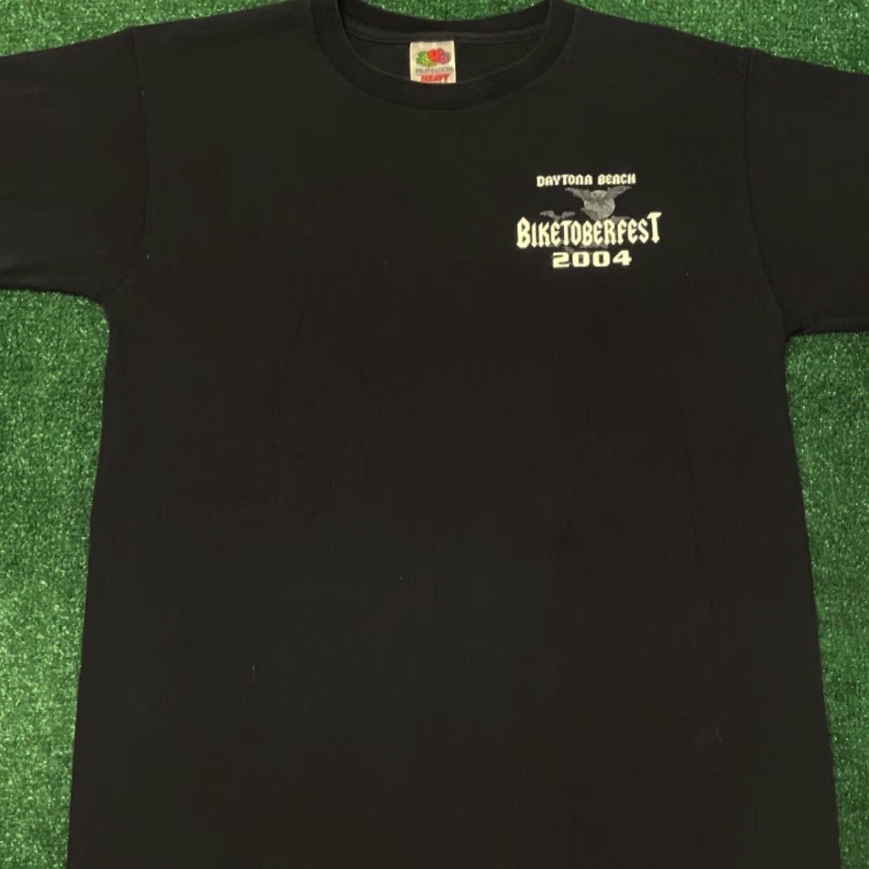 Vintage VINTAGE 90s Y2k Biker Bike Week Biketoberfest VTG Shirt Mens M Black Short Sleeve T-Shirt 2004 Mens Size US M / EU 48-50 / 2 - 2 Thumbnail
