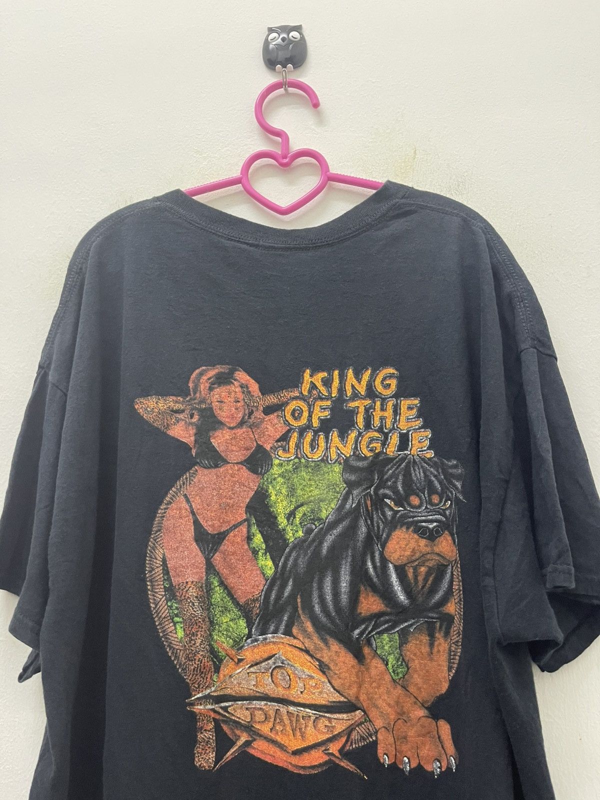 Top Dawg Entertainment Rare TOP DAWG King Of The Jungle Graphic Tee Size US XL / EU 56 / 4 - 2 Thumbnail