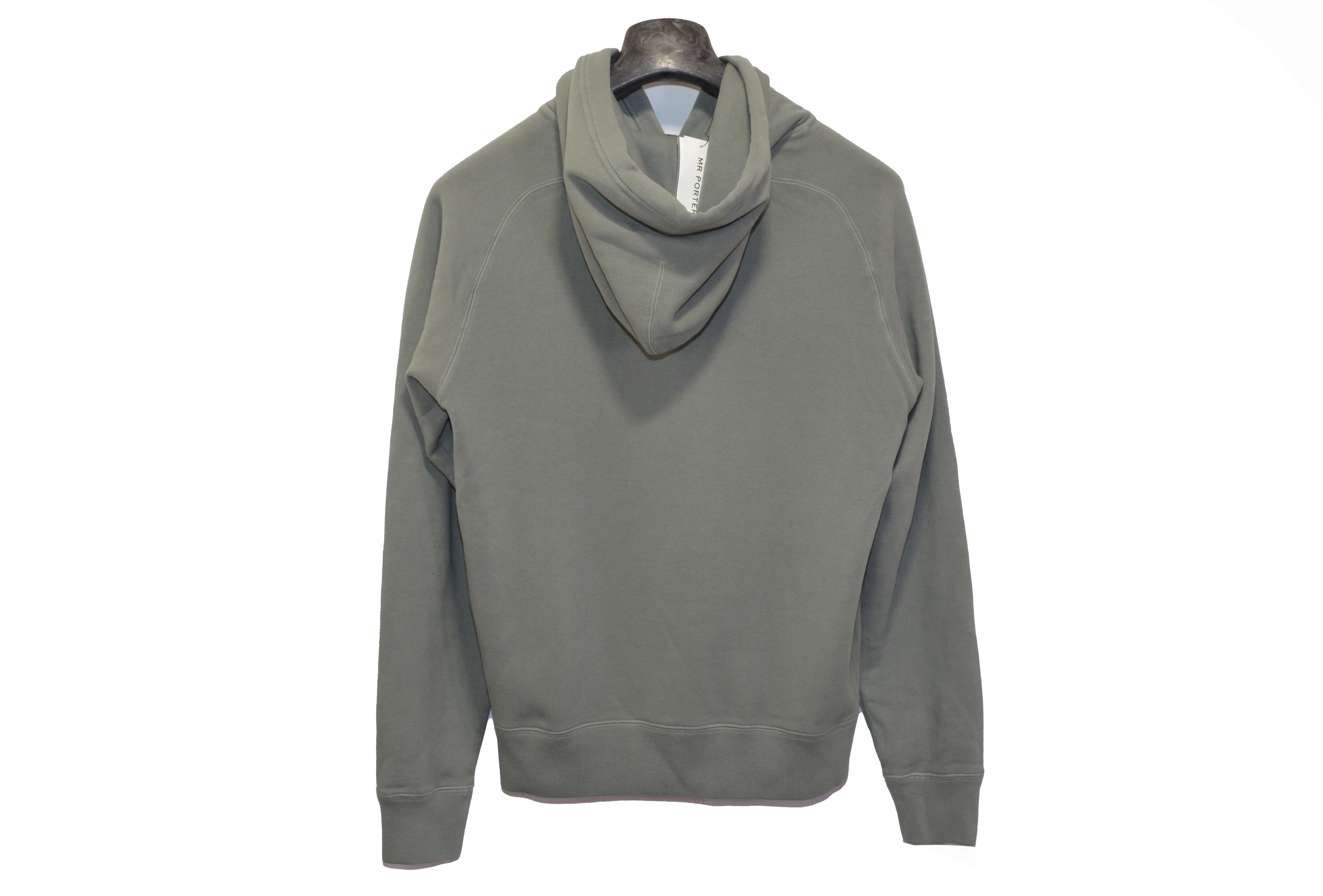 Tom Ford Men's Tom Ford GARMENT DYED HOODIE Sweater 50IT M Gray/Green Size US M / EU 48-50 / 2 - 6 Thumbnail