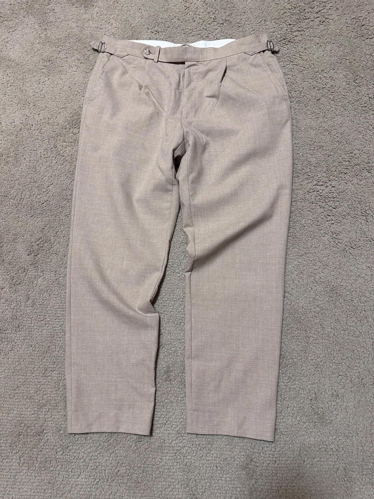 Suitsupply Suitsupply Vigo Zc Trousers Men 54 Cotton Stretch Turn Up Size US 38 / EU 54 - 1 Thumbnail
