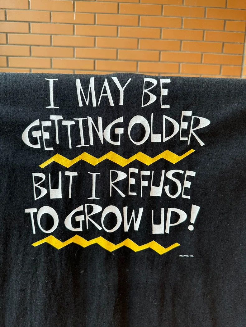 Vintage VintageTee 1990 slogan 2505-Nextarrow Size US XL / EU 56 / 4 - 4 Thumbnail