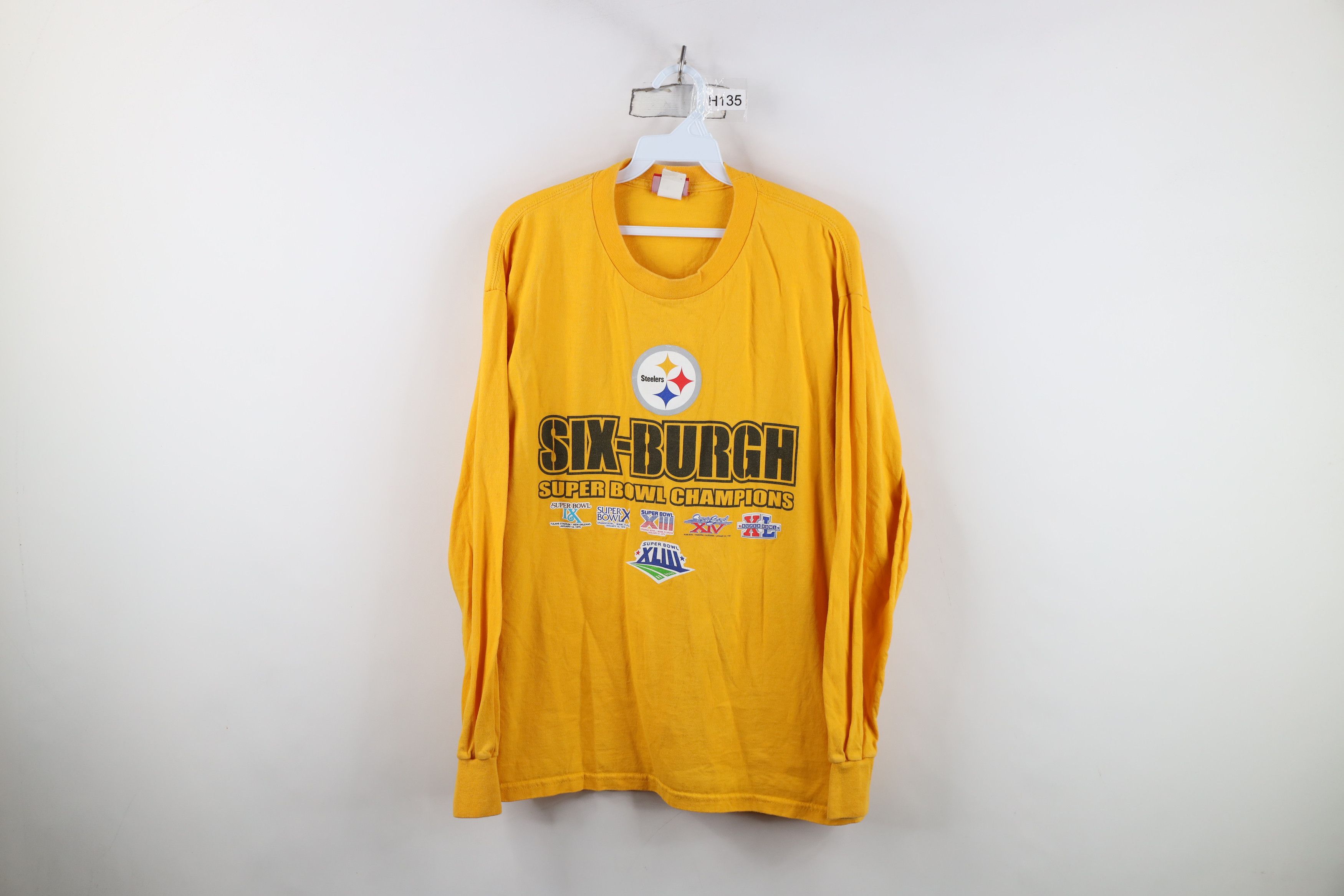 Vintage Vintage Y2K Super Bowl Champs Pittsburgh Steelers T-Shirt Size US L / EU 52-54 / 3 - 1 Thumbnail