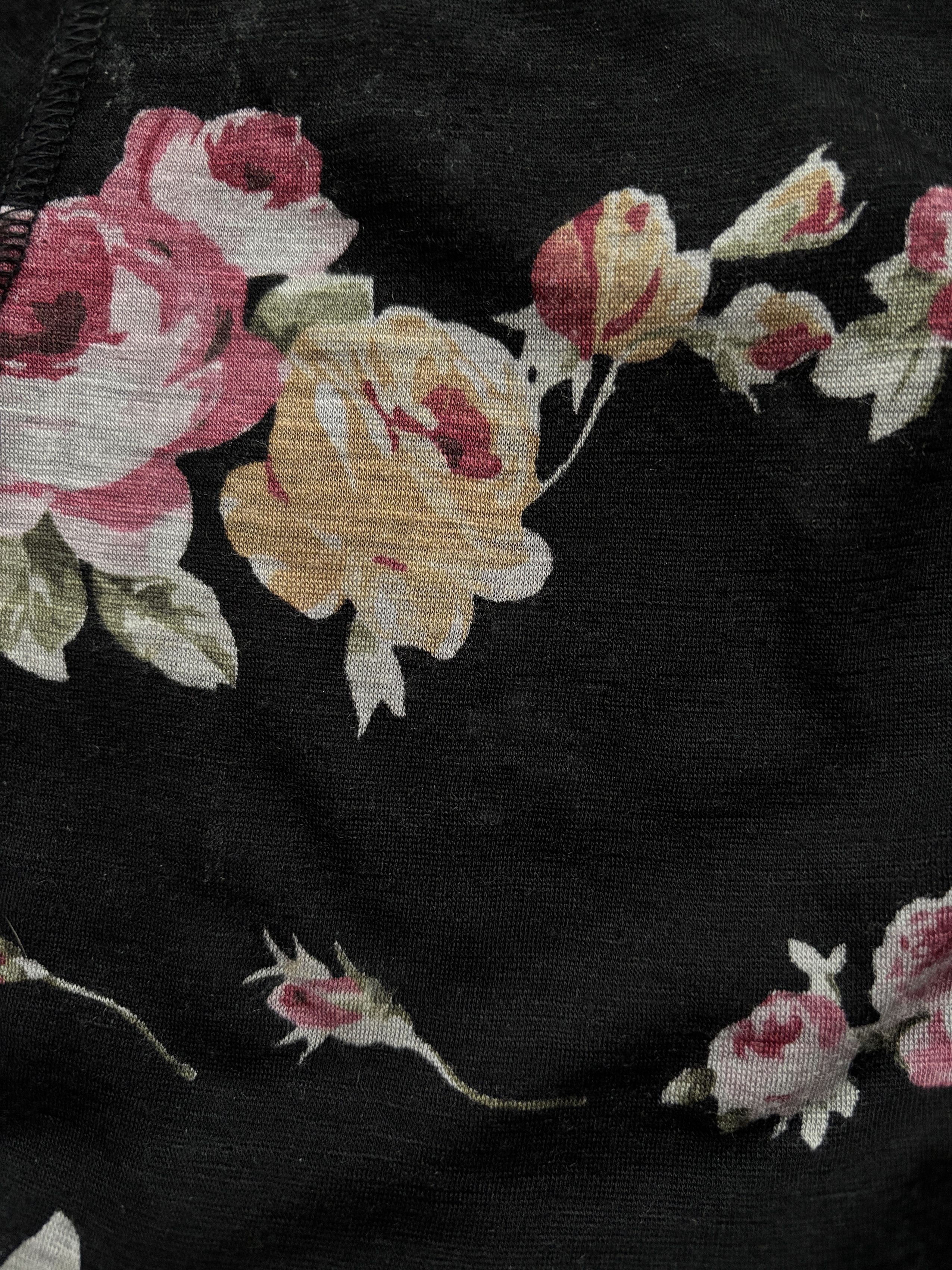 Alexander McQueen ⚡️QUICK SALE⚡️1996 Alexander Mcqueen Black with Roses Blouse Size M / US 6-8 / IT 42-44 - 10 Thumbnail