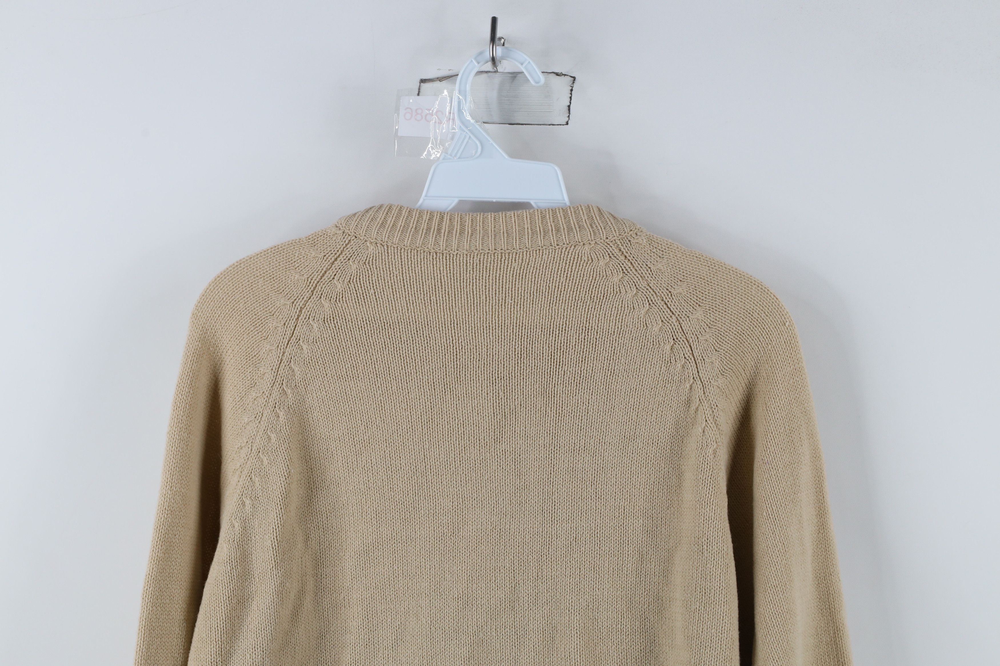 Vintage Vintage 70s Streetwear Chunky Cable Knit Cardigan Sweater Size XS / US 0-2 / IT 36-38 - 11 Thumbnail