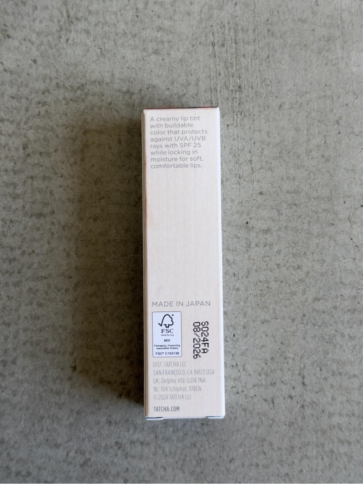 Other TATCHA / The Kissu Lip Tint SPF 25 / Camellia Size ONE SIZE - 4 Thumbnail