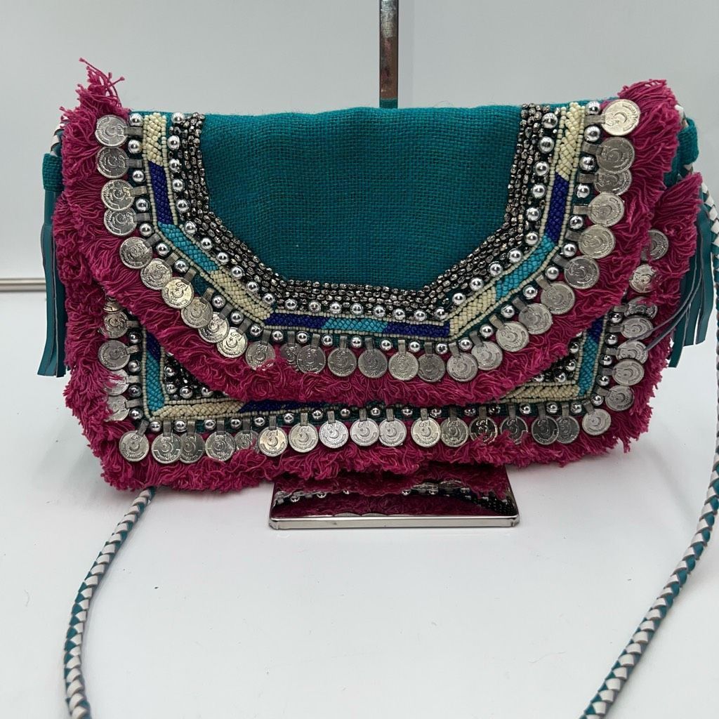 Other Ethnic Boho Colorful Beaded Bag Size ONE SIZE - 1 Thumbnail