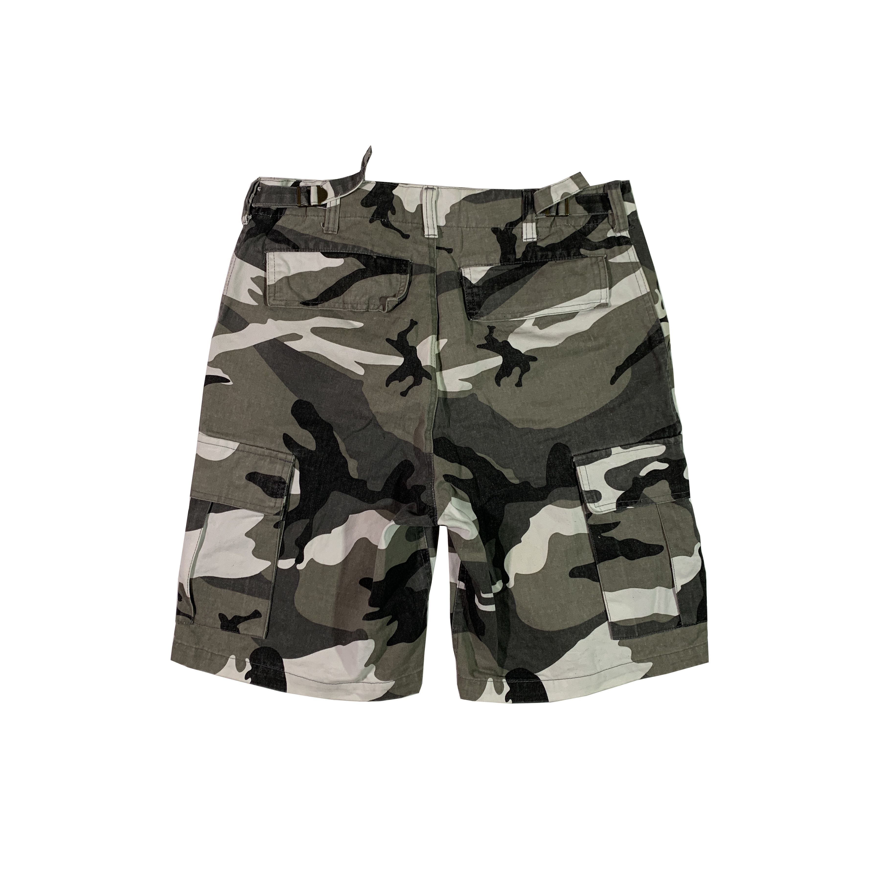 Vintage Vintage Arctic Camo Cargo Shorts Size US 30 / EU 46 - 2 Thumbnail