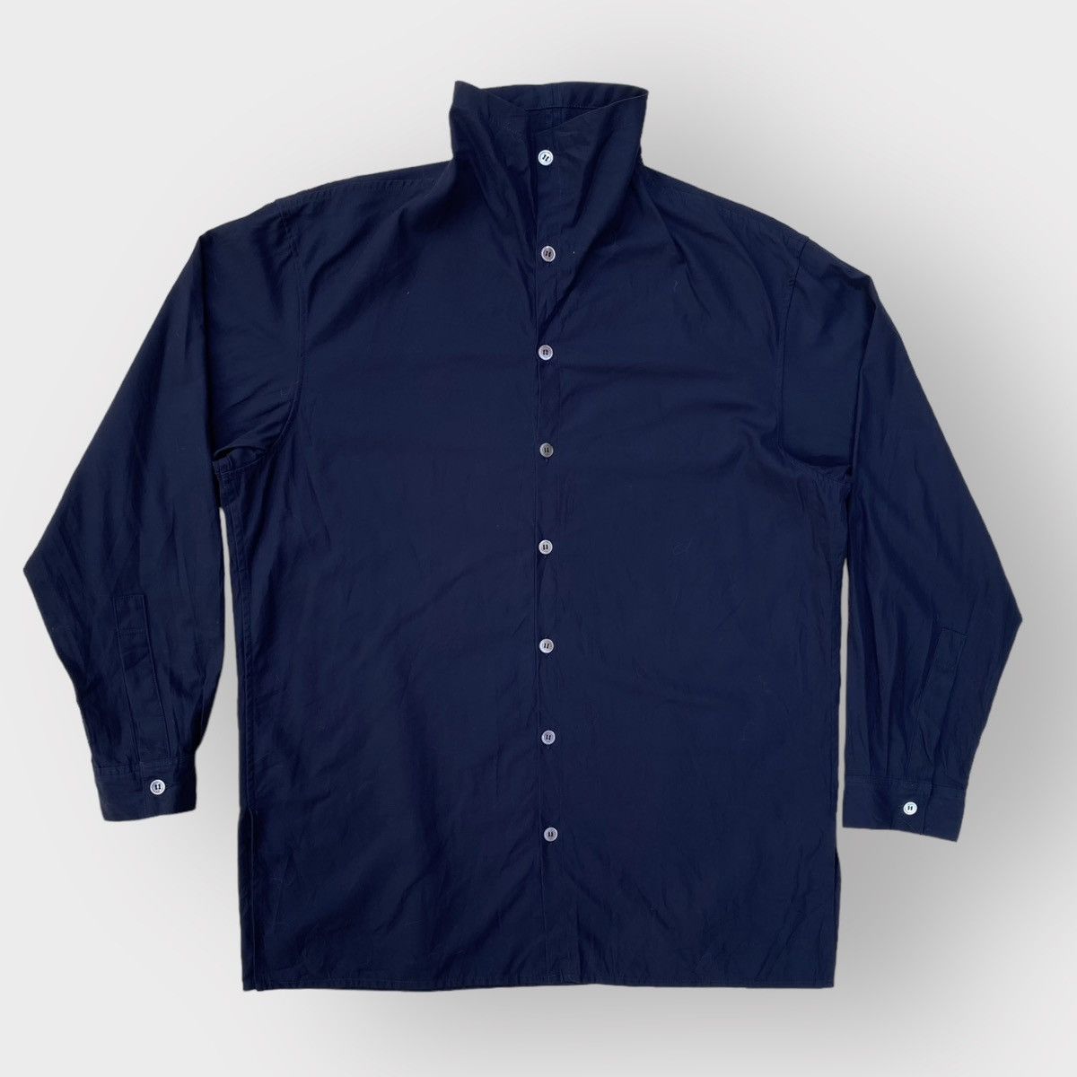 Yohji Yamamoto Y’s Mock Neck Shirt Size US M / EU 48-50 / 2 - 2 Thumbnail