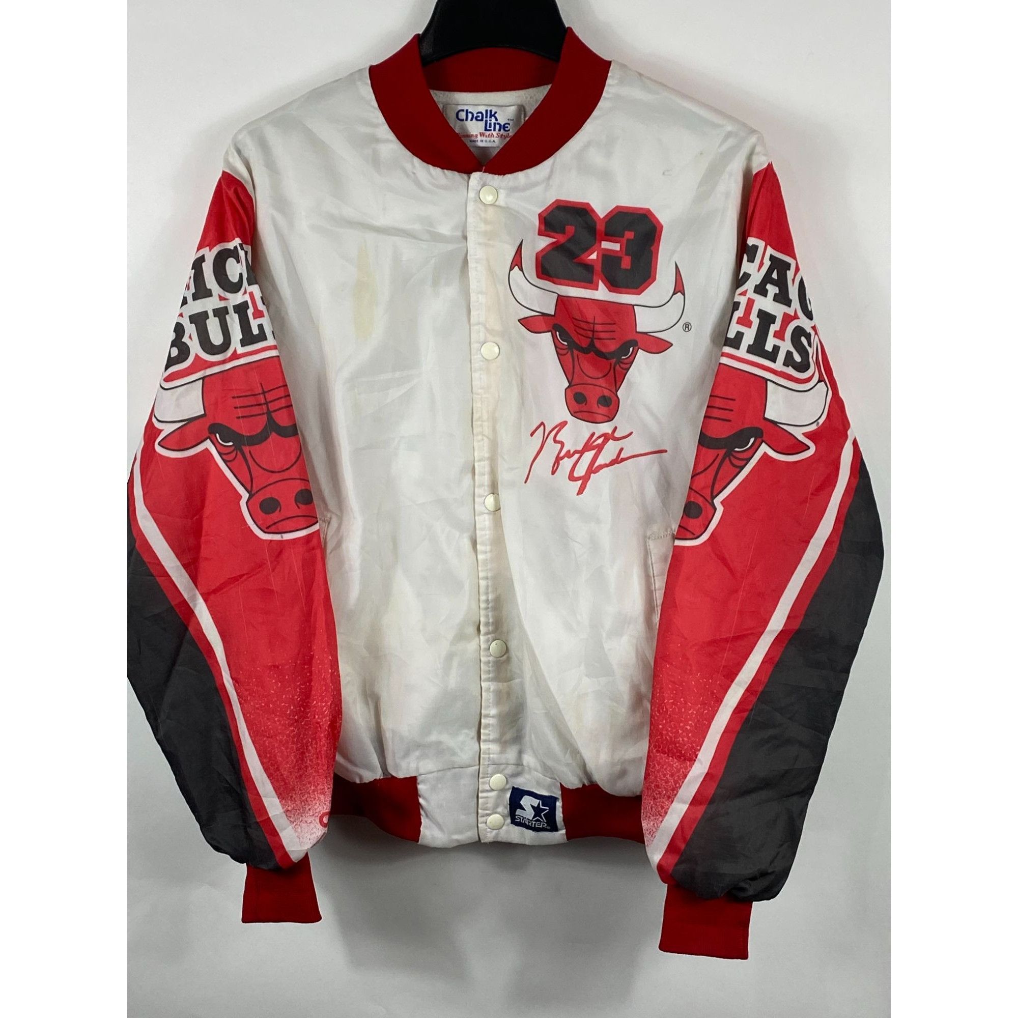 Chalk Line VNTG Chalk Line Michael Jordan Chicago Bulls Varsity