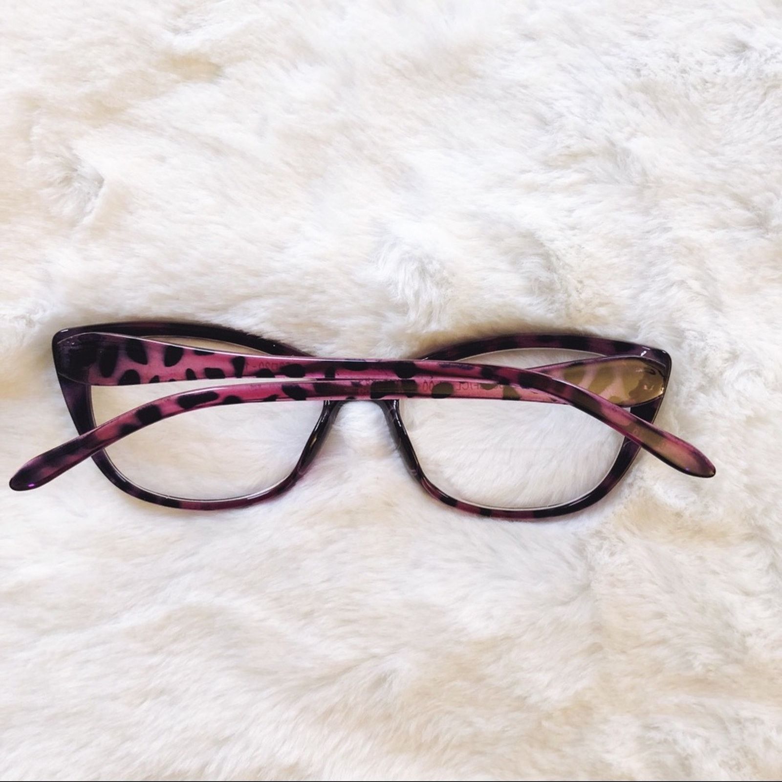 Other Bailey Purple Cat Eye Bi-Focal Reader Glasses Size ONE SIZE - 11 Thumbnail