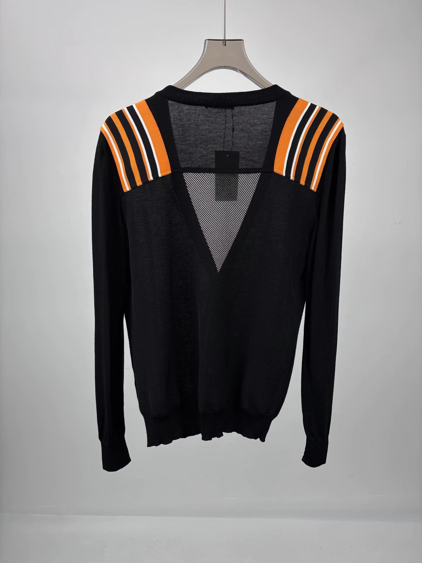 Balmain BALMAIN Striped Knit Cardigan Size US M / EU 48-50 / 2 - 2 Thumbnail