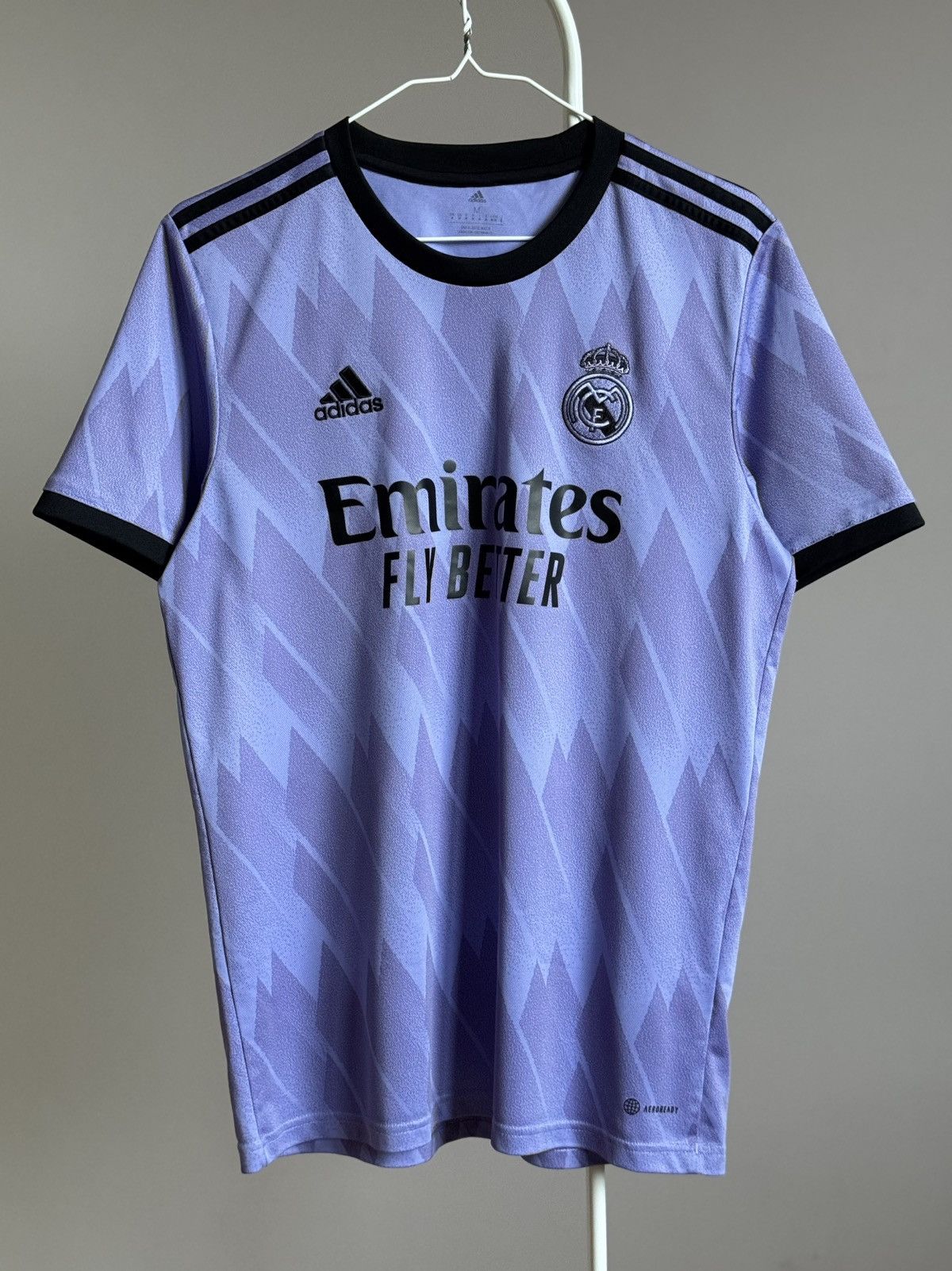 Adidas Real Madrid 2022 - 23 Jersey Away Football Adidas T-Shirt Size US M / EU 48-50 / 2 - 2 Thumbnail