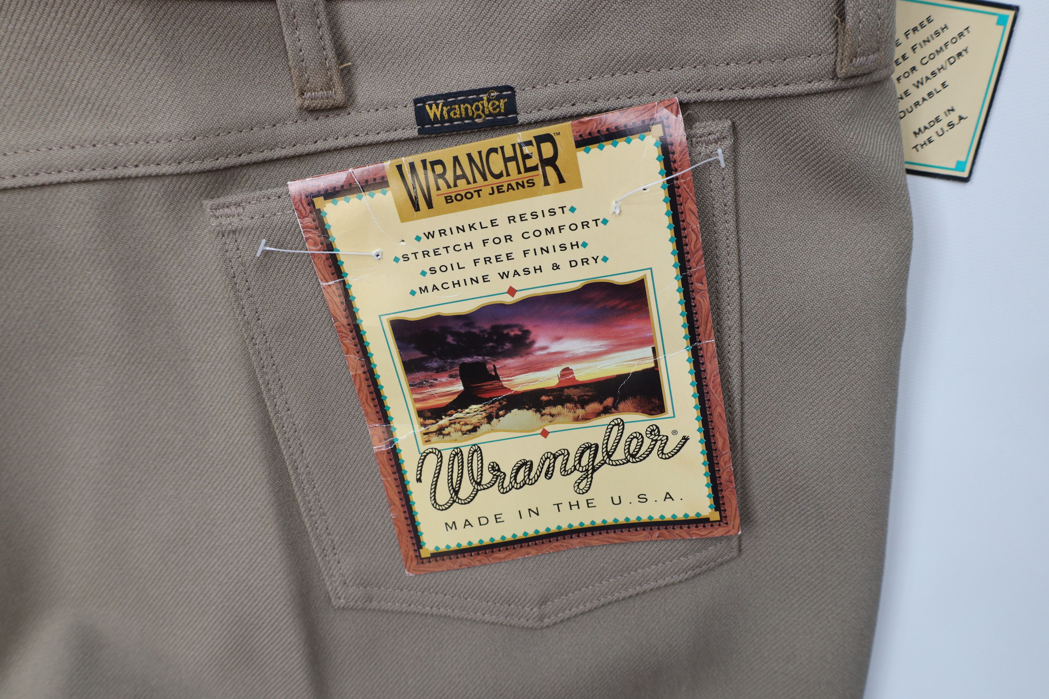 Wrangler Deadstock Vintage Wrangler Wrancher Bootcut Pants USA Size US 44 / EU 60 - 13 Thumbnail