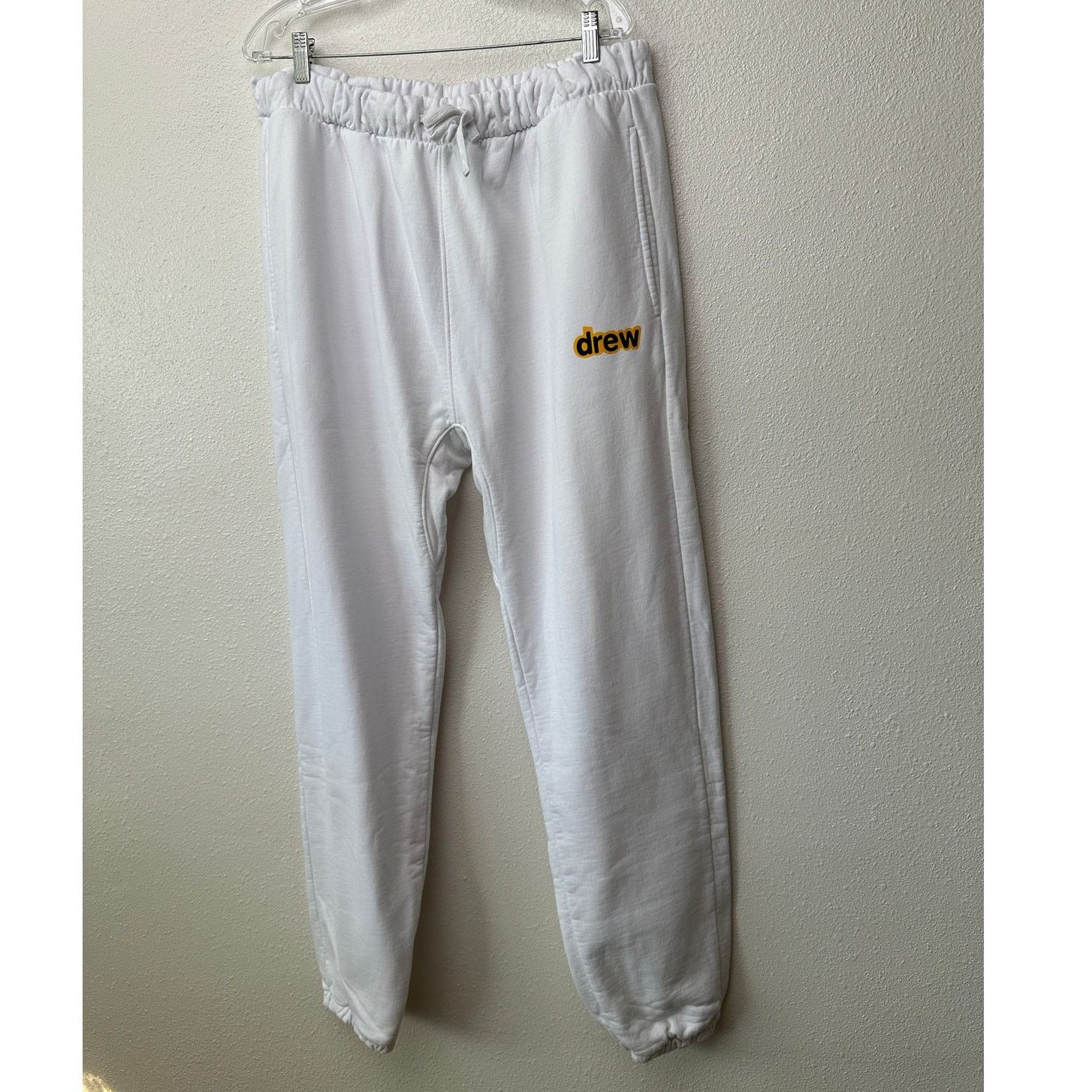 Drew House NWT Drew House Secret Sweatpant White XL Drawstring Elastic Size US 40 / EU 56 - 1 Thumbnail