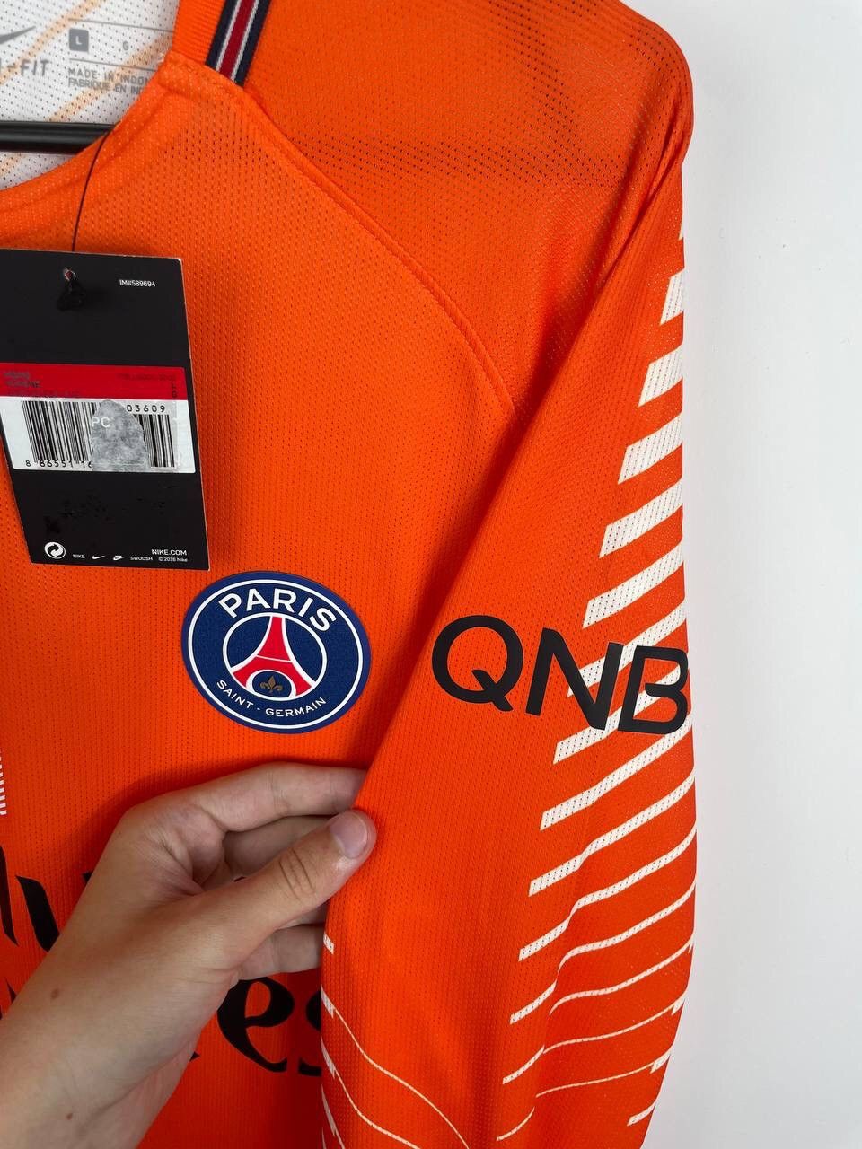 Japanese Brand × Nike BNWT 2017-2018 Nike PSG Player Issue Goalkeeper Jersey Shirt Size US L / EU 52-54 / 3 - 6 Thumbnail