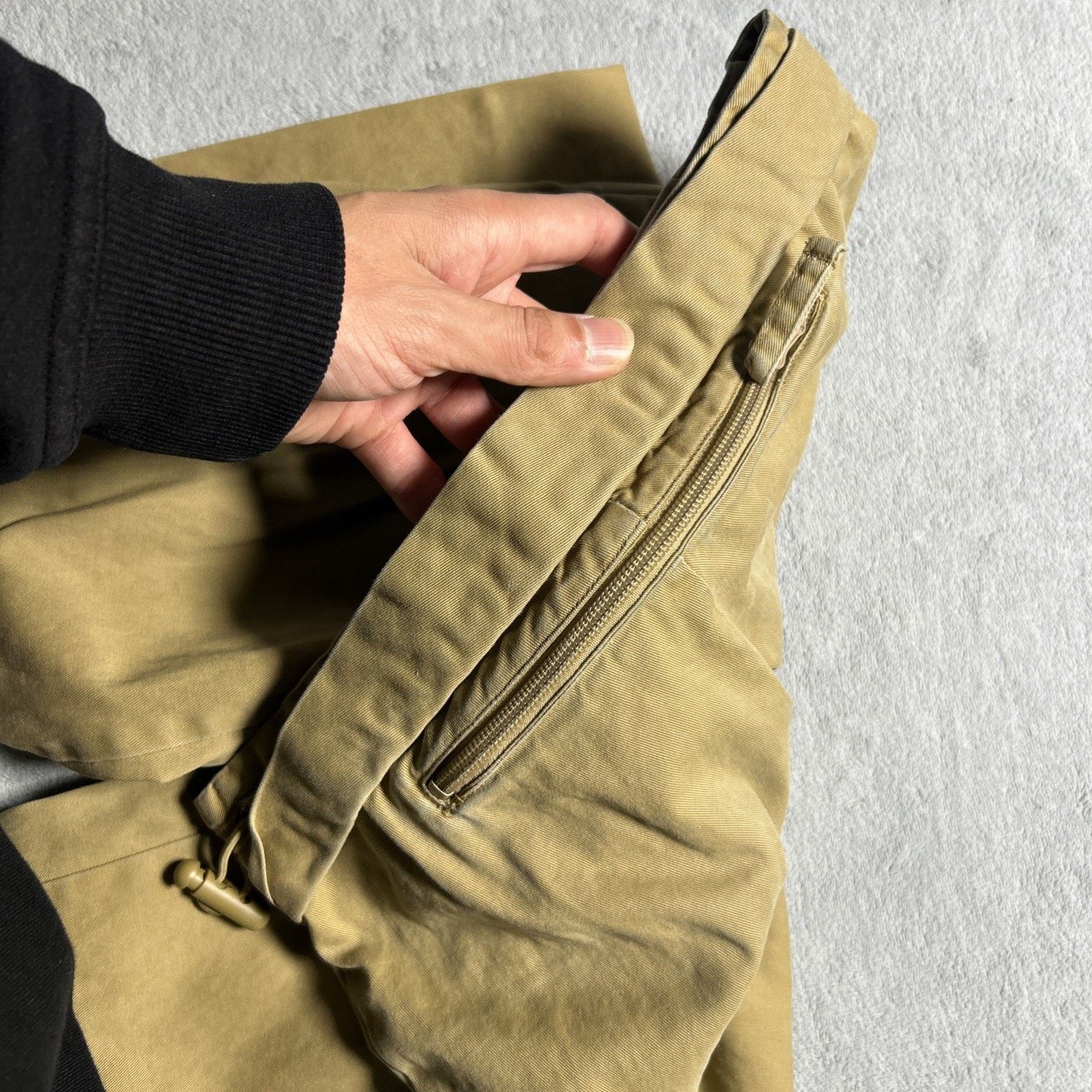 Gap GAP Beyond Baggy Double Knee Pants Women 10 26x25 Capri Dojo Size 32" / US 10 / IT 46 - 12 Thumbnail
