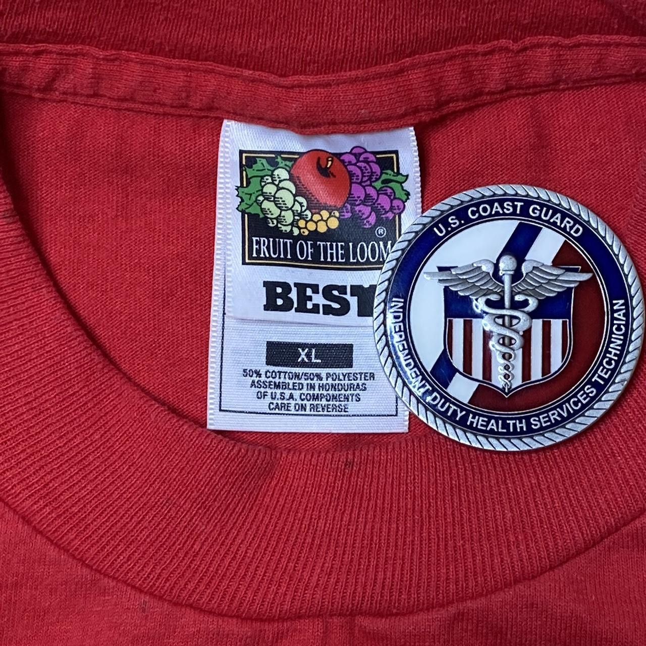 Fruit Of The Loom Vintage University of Mississippi Red College Tee Size XL Size US XL / EU 56 / 4 - 4 Thumbnail