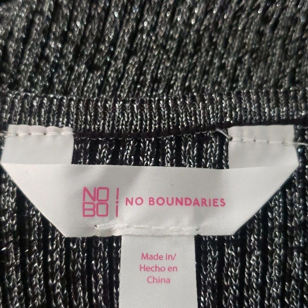 Designer CT908 NWT Chain Link Black Sweater Tank Top Size L / US 10 / IT 46 - 4 Thumbnail