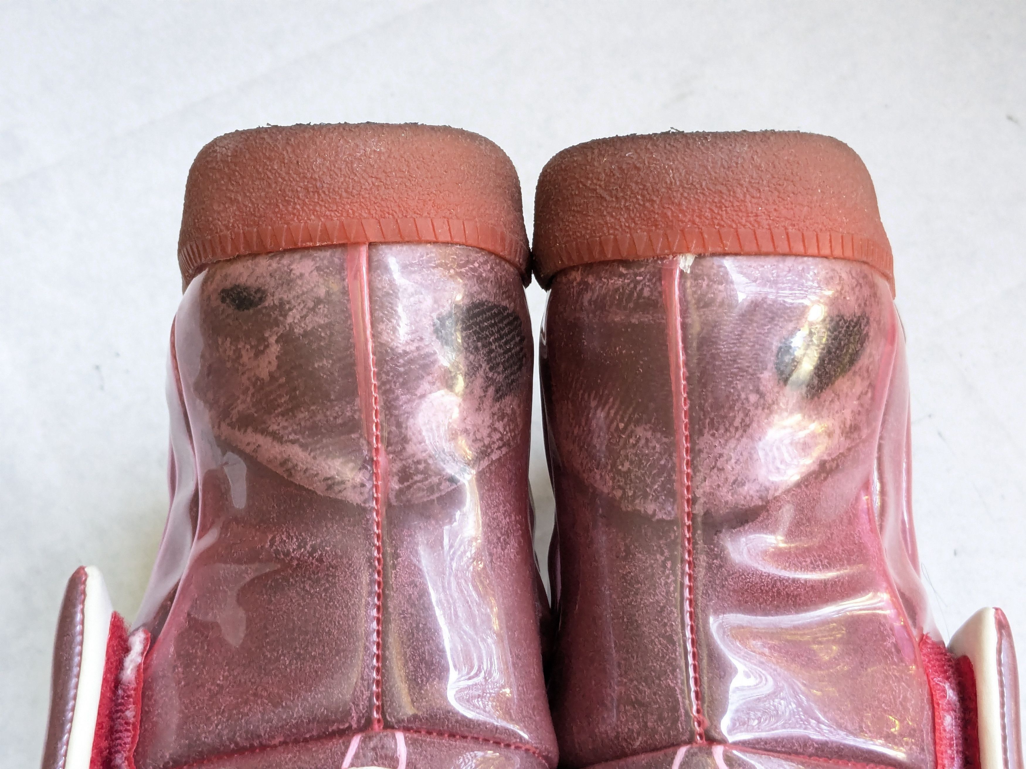 Maison Margiela Maison Margiela Future “PVC” Red 10 43 High Tops Size US 10 / EU 43 - 19 Thumbnail