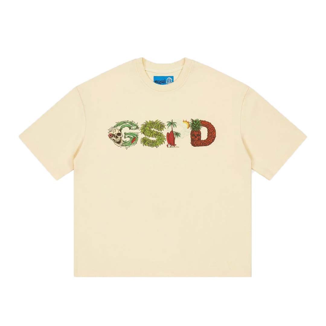 Godspeed Surfs Up Bone Tee Size US S / EU 44-46 / 1 - 1 Thumbnail