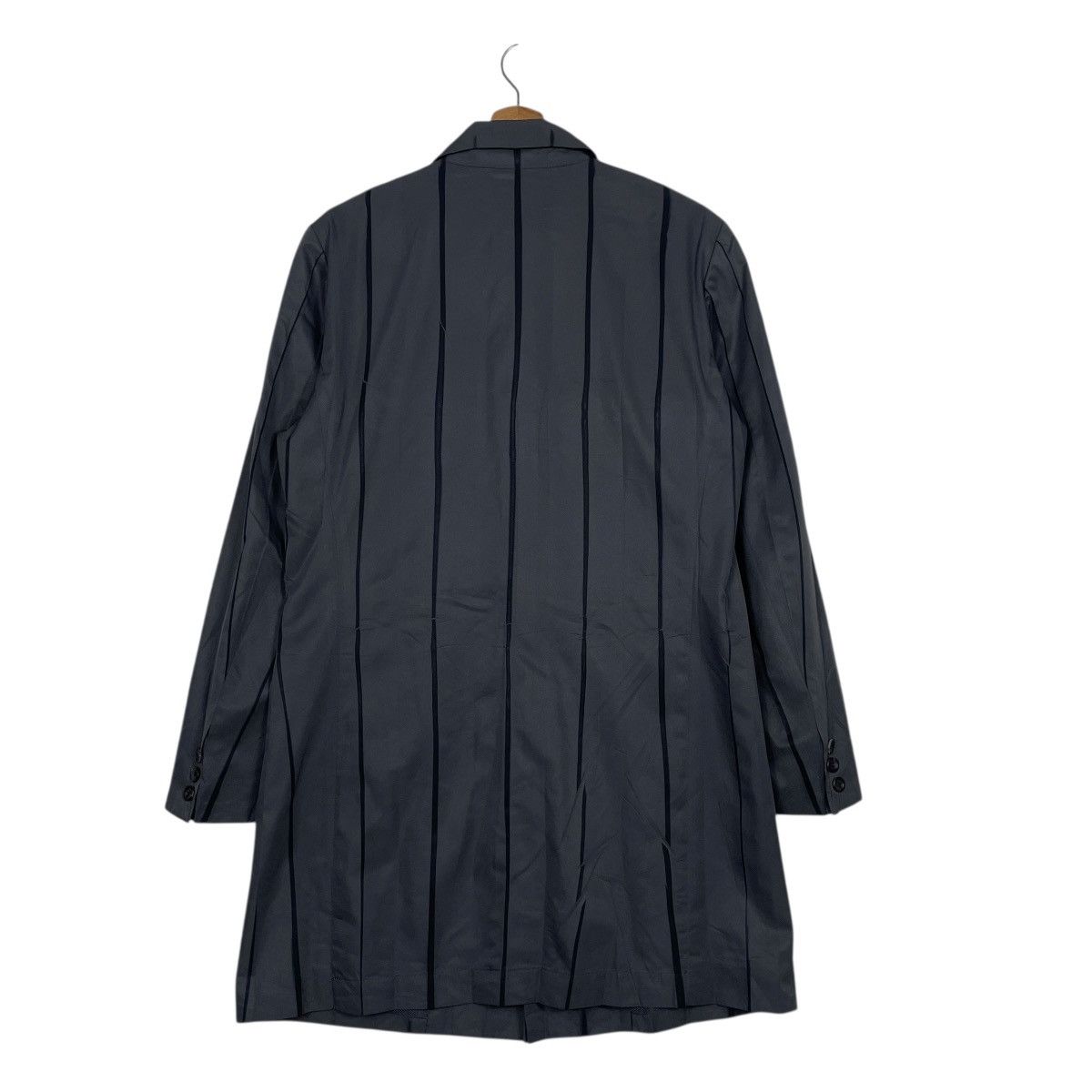 Issey Miyake Nice Design Issey Miyake Pleated Long Coat Size US S / EU 44-46 / 1 - 8 Thumbnail