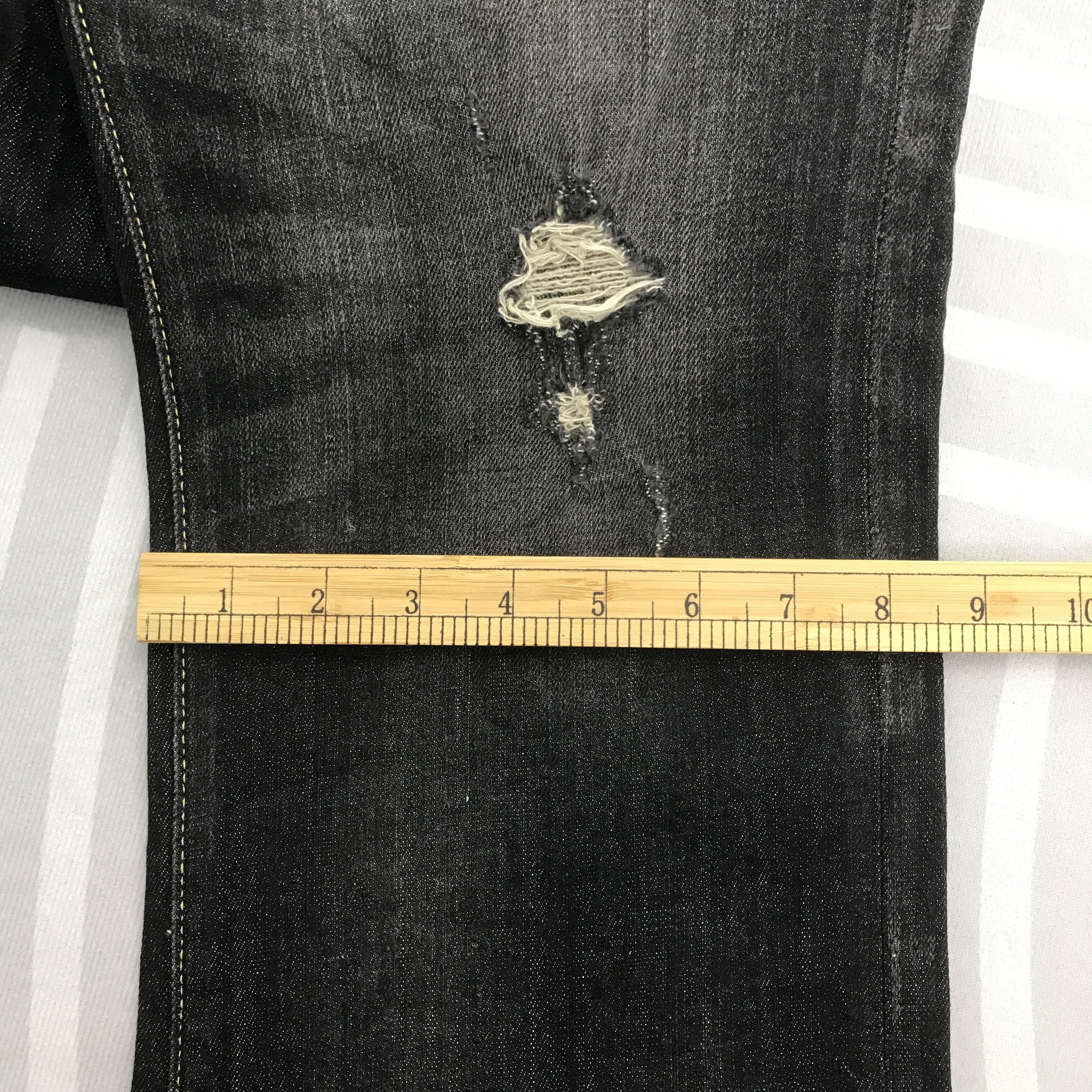 Japanese Brand × Vintage Vintage Japan black denim Distressed denim jeans pants Size US 34 / EU 50 - 11 Thumbnail