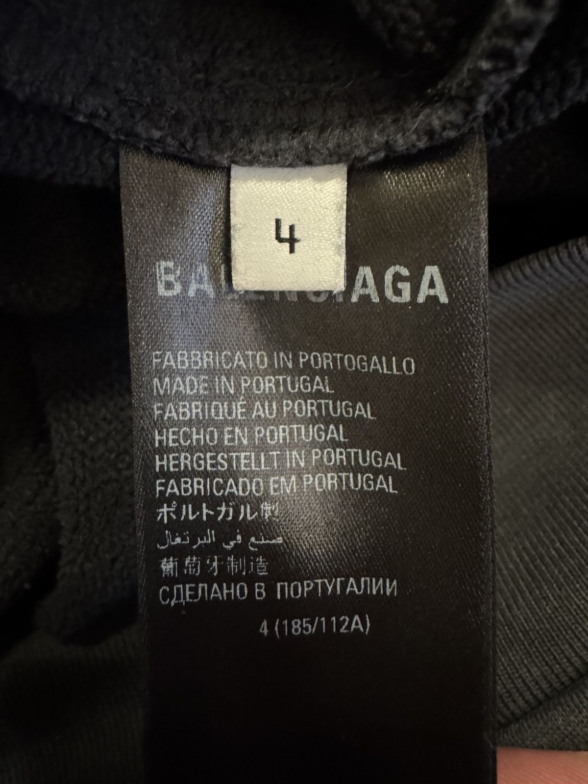 Balenciaga Balenciaga College 1917 Washed Grey Hoodie Size US XL / EU 56 / 4 - 6 Thumbnail