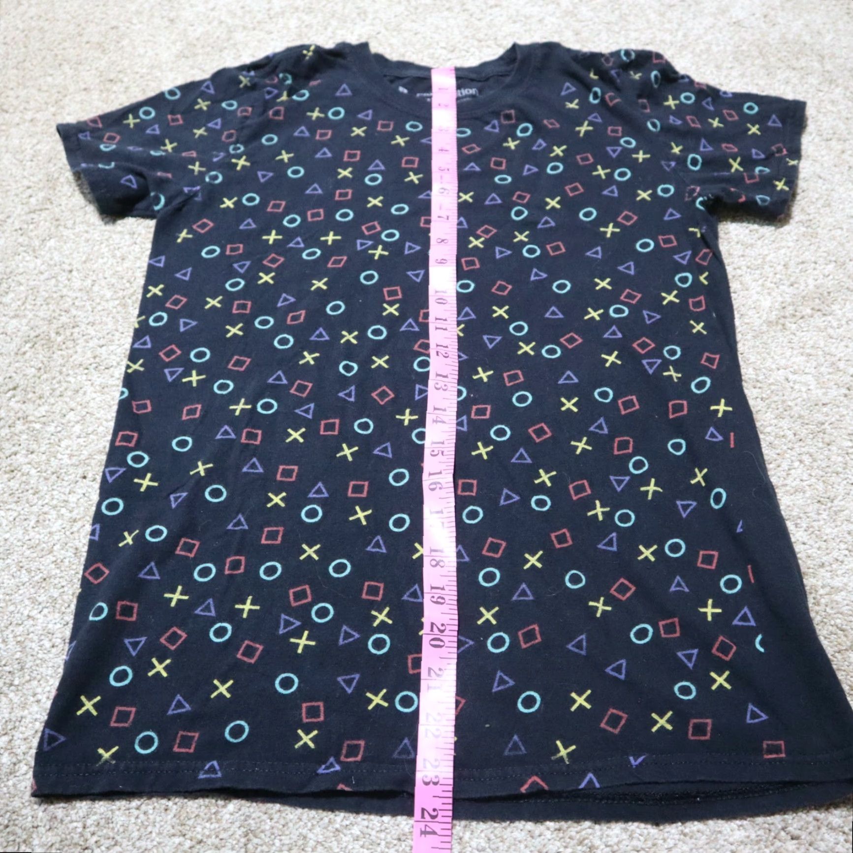 Ripple Junction PLAYSTATION Controller Buttons Gray Short Sleeve Tee T-Shirt Mens Size S Small Size US S / EU 44-46 / 1 - 6 Thumbnail