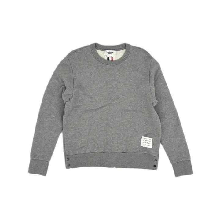 Thom Browne Thom Browne Gray Long Sleeve Sweatshirt for Men -2507 Size US S / EU 44-46 / 1 - 8 Thumbnail