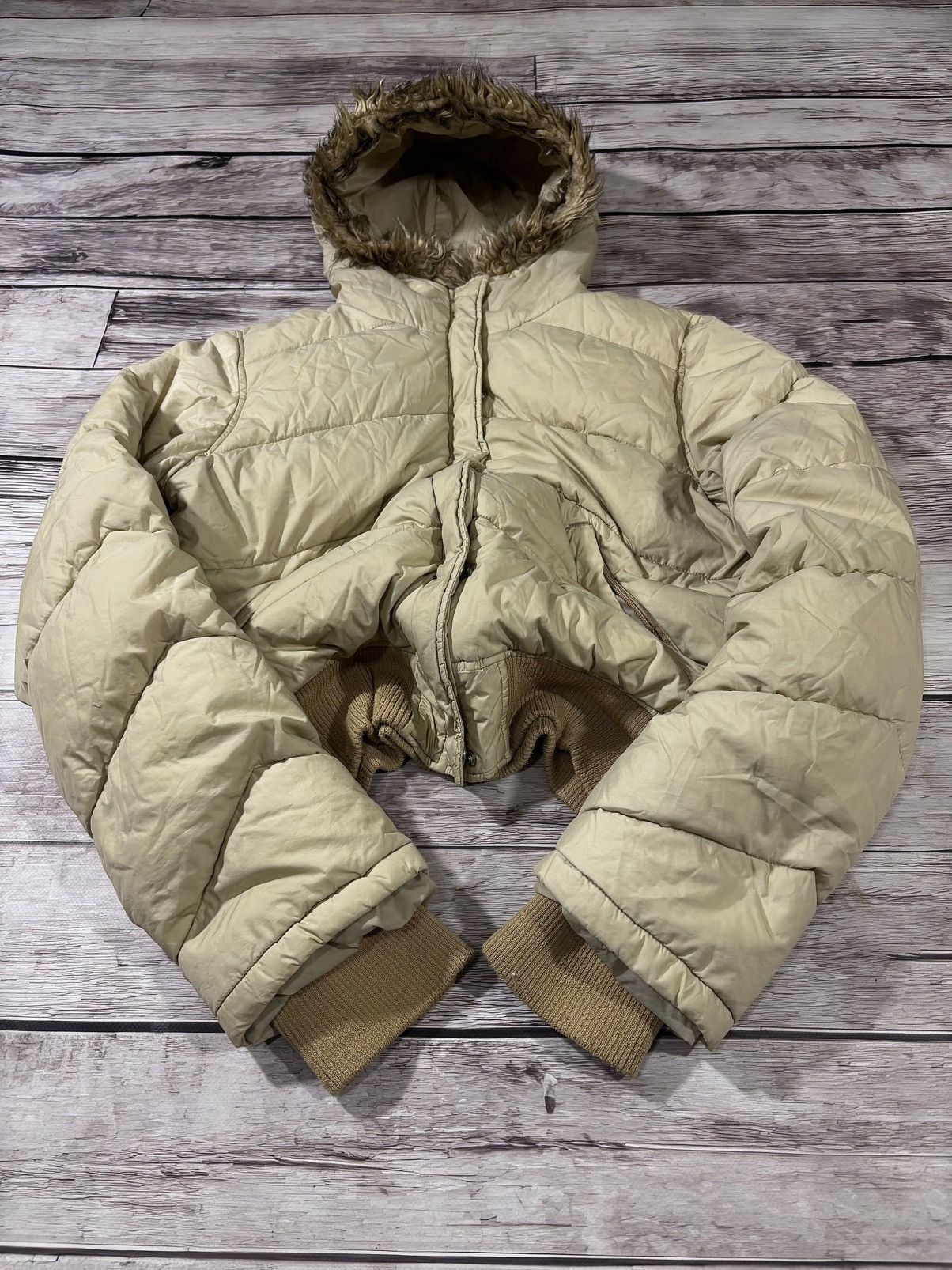 If Six Was Nine × Japanese Brand Avant Garde If Six Was Nine Style Japanese Jacket Fur Hood Size US M / EU 48-50 / 2 - 1 Thumbnail