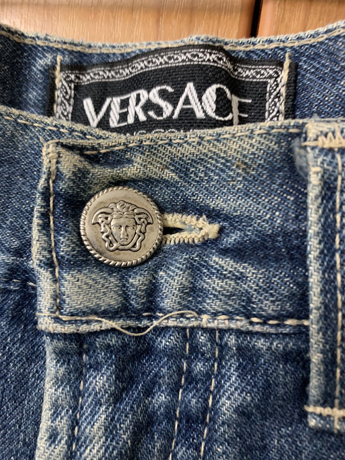 Versace Versace baggy style denim Size US 29 - 5 Thumbnail