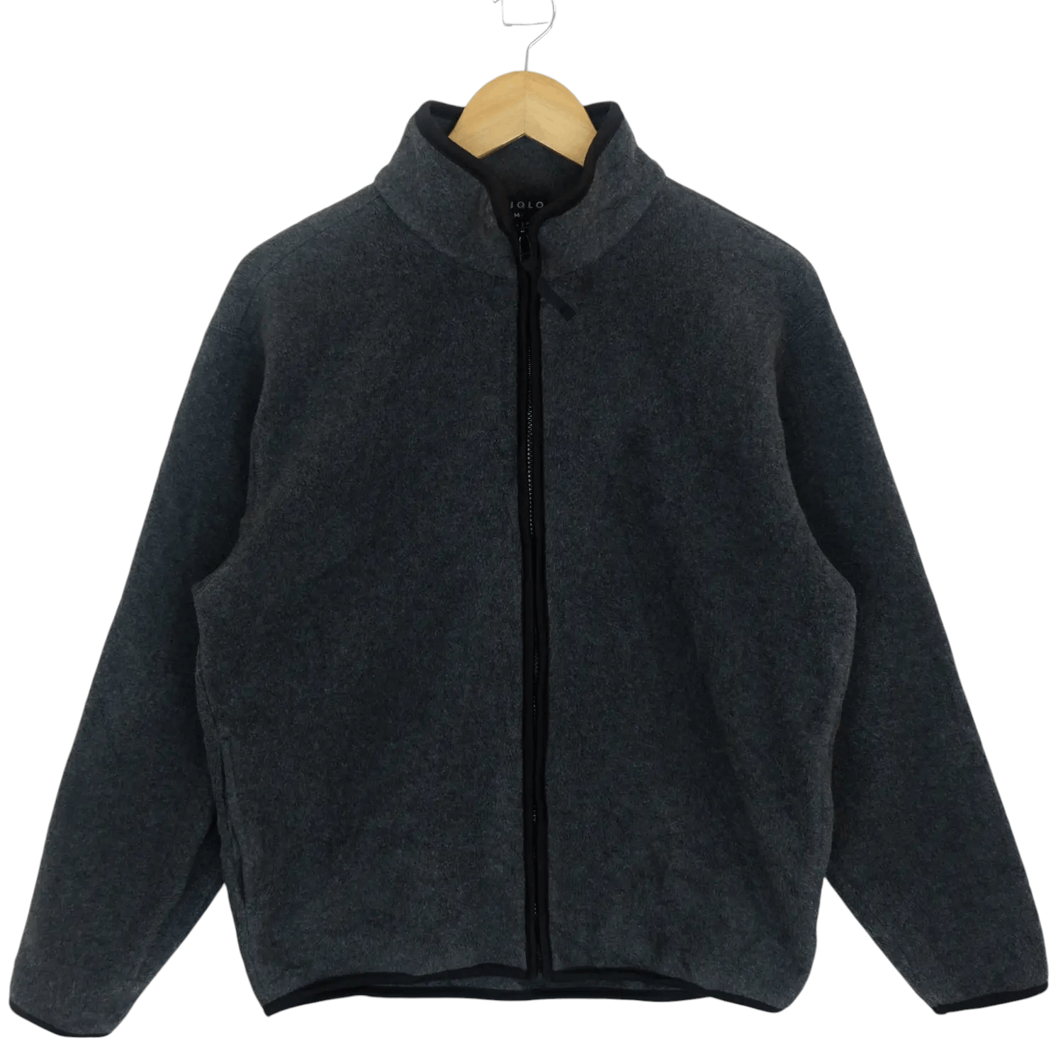 Japanese Brand Vintage 90's UNIQLO Dark Grey Fleece Jacket Size US M / EU 48-50 / 2 - 3 Thumbnail