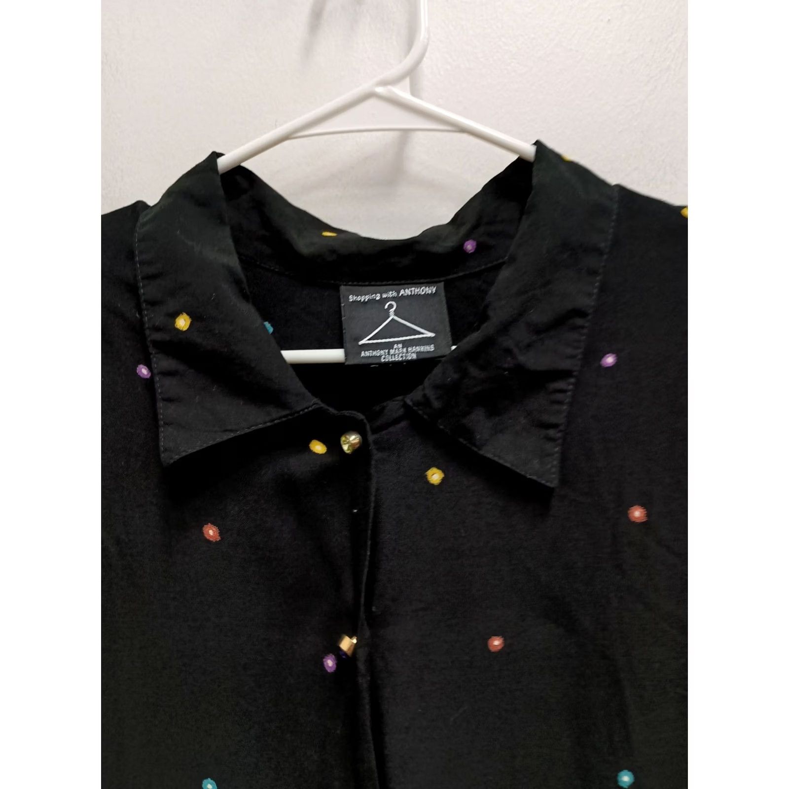 Vintage VINTAGE Anthony Design Originals Top Women XS? No Size? 1X City Night Wearable Art Size XL / US 12-14 / IT 48-50 - 2 Thumbnail