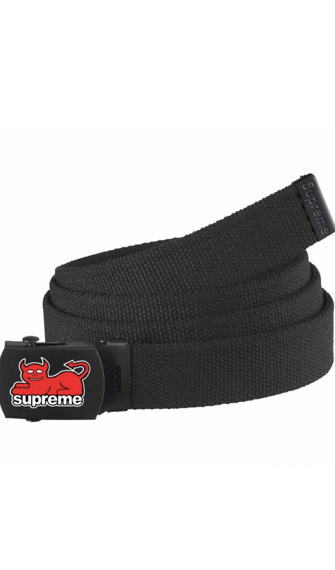 supreme toy machine webbing beltbackpack