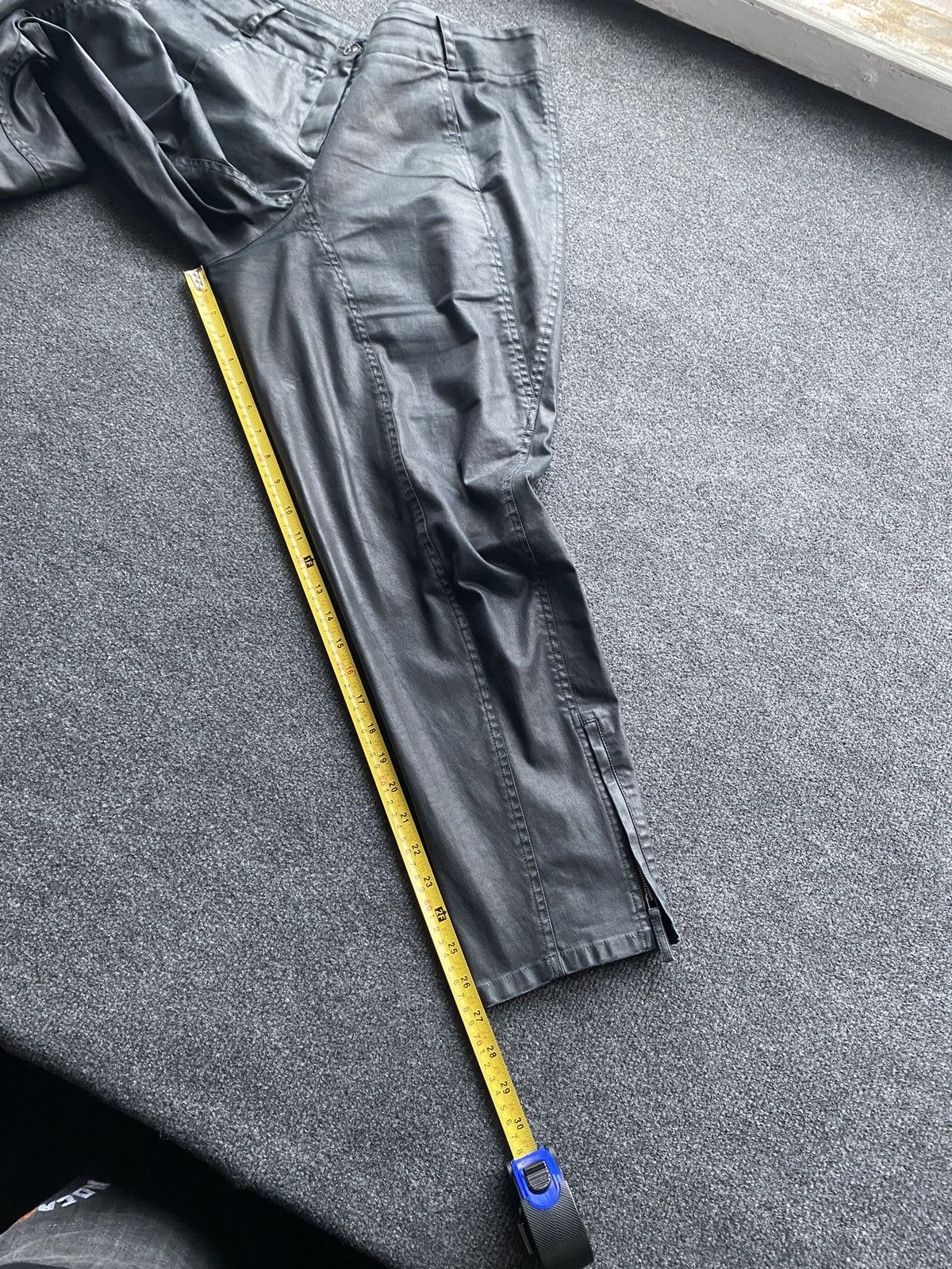 Annette Gortz 🔥GOTHIC Punk Annette Gortz Waxed Dress chino pants /rundholz Size 33" - 11 Thumbnail