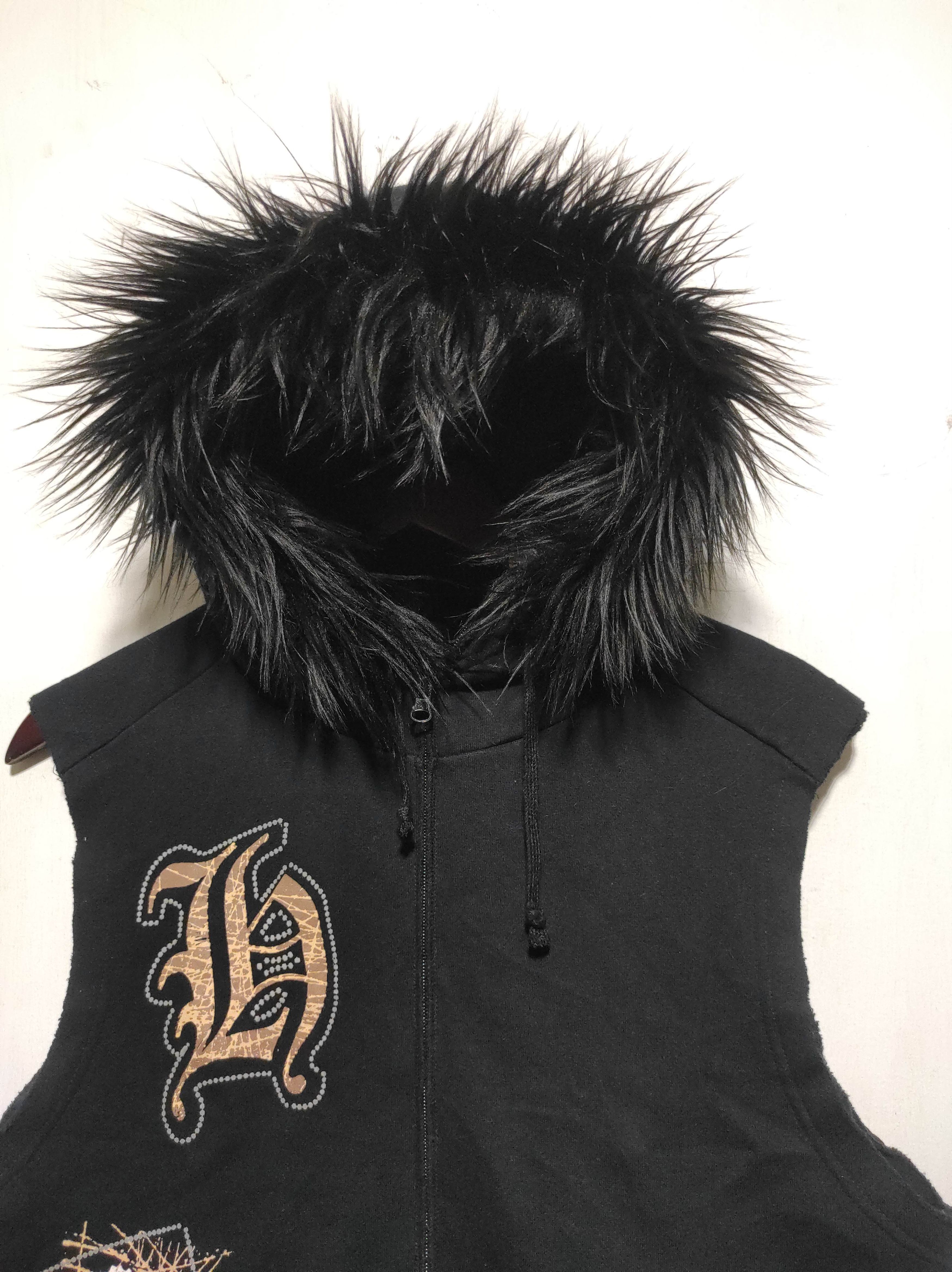 Hysteric Glamour Hammered Zip Fur Hoodie i6w9 LGB style Size US M / EU 48-50 / 2 - 3 Thumbnail