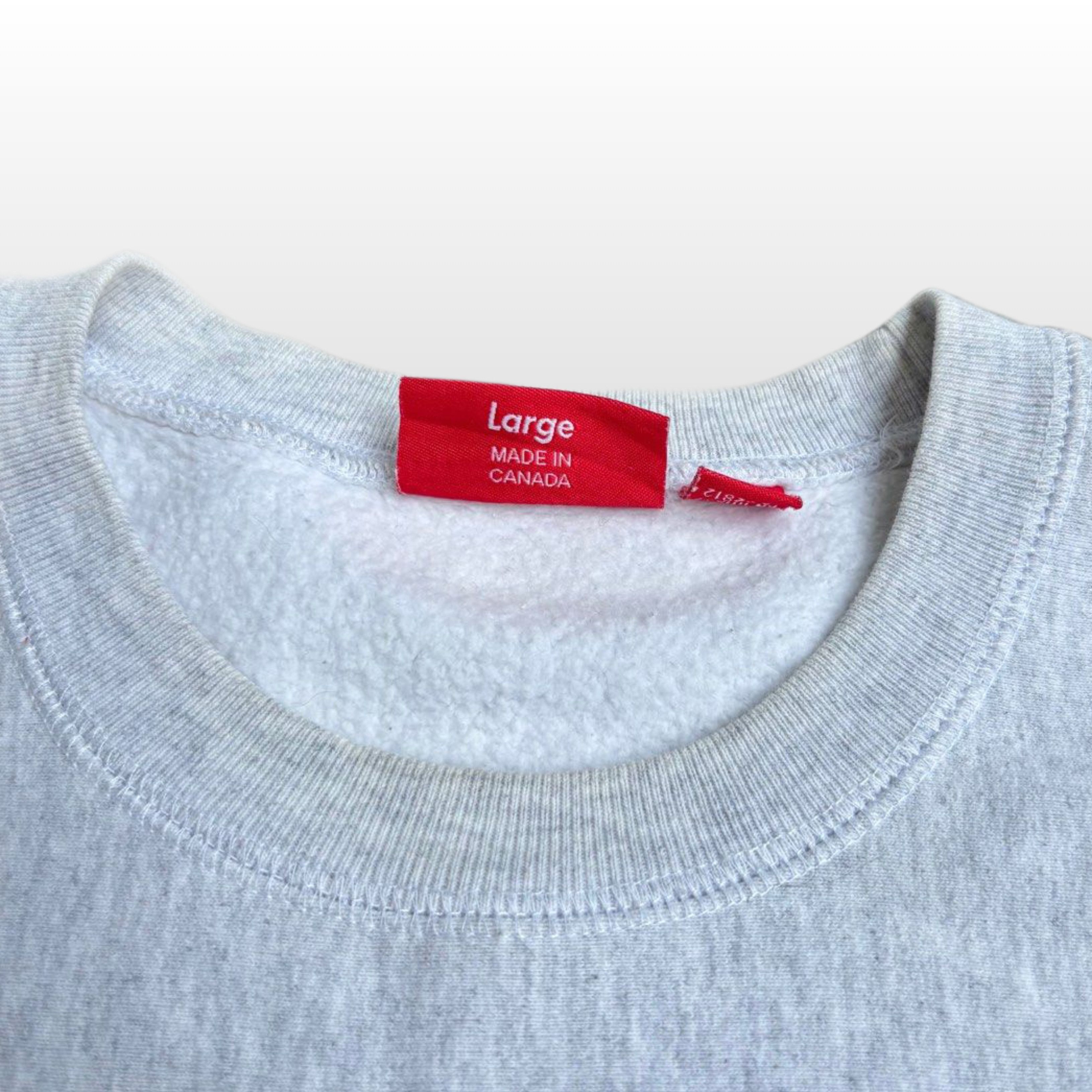 Supreme Supreme Brush Script Crewneck FW16 Size US L / EU 52-54 / 3 - 4 Thumbnail