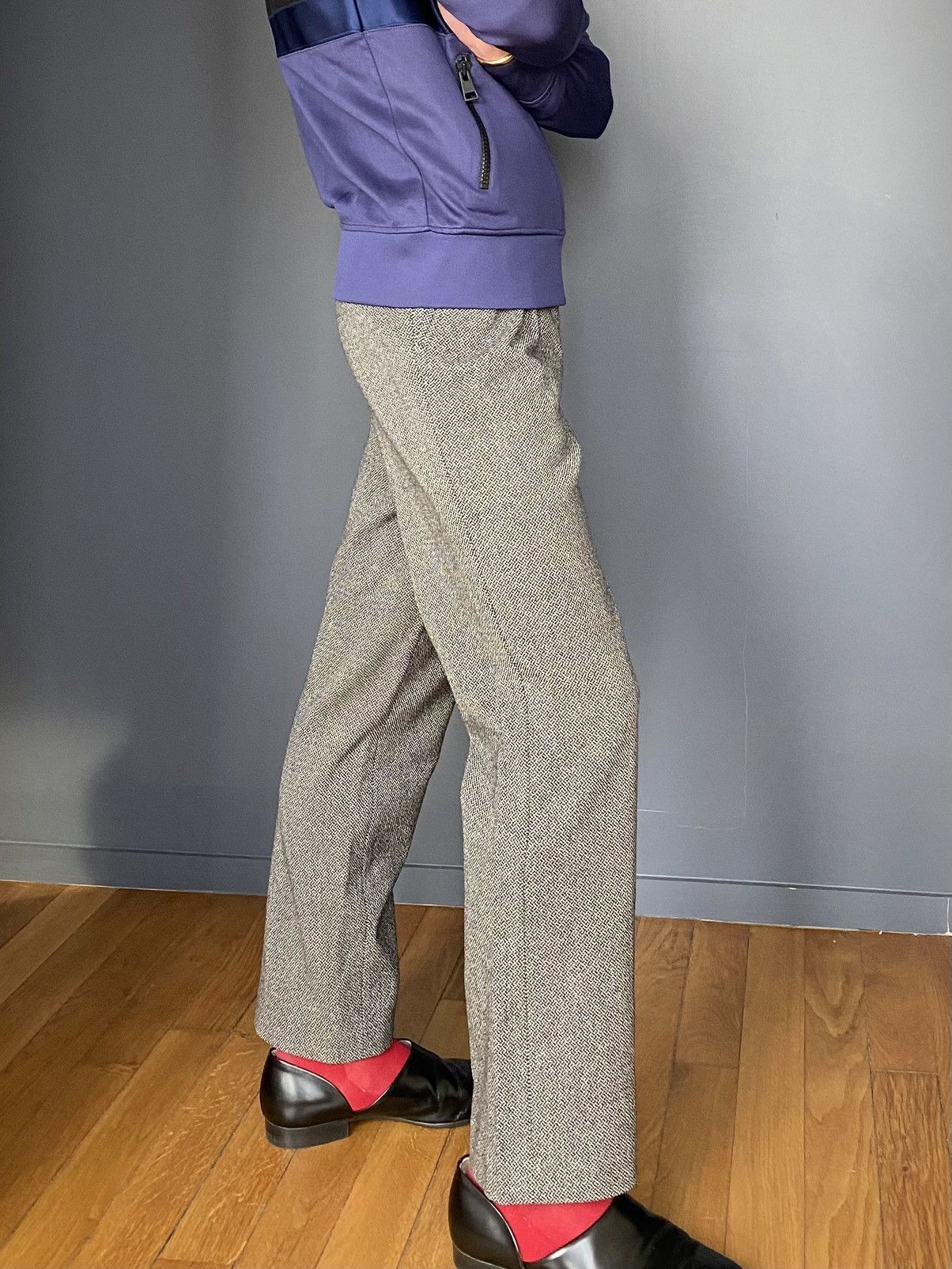 Vintage Vintage, unknown brand - Grey smart pants - 2019 Size US 28 / EU 44 - 4 Thumbnail
