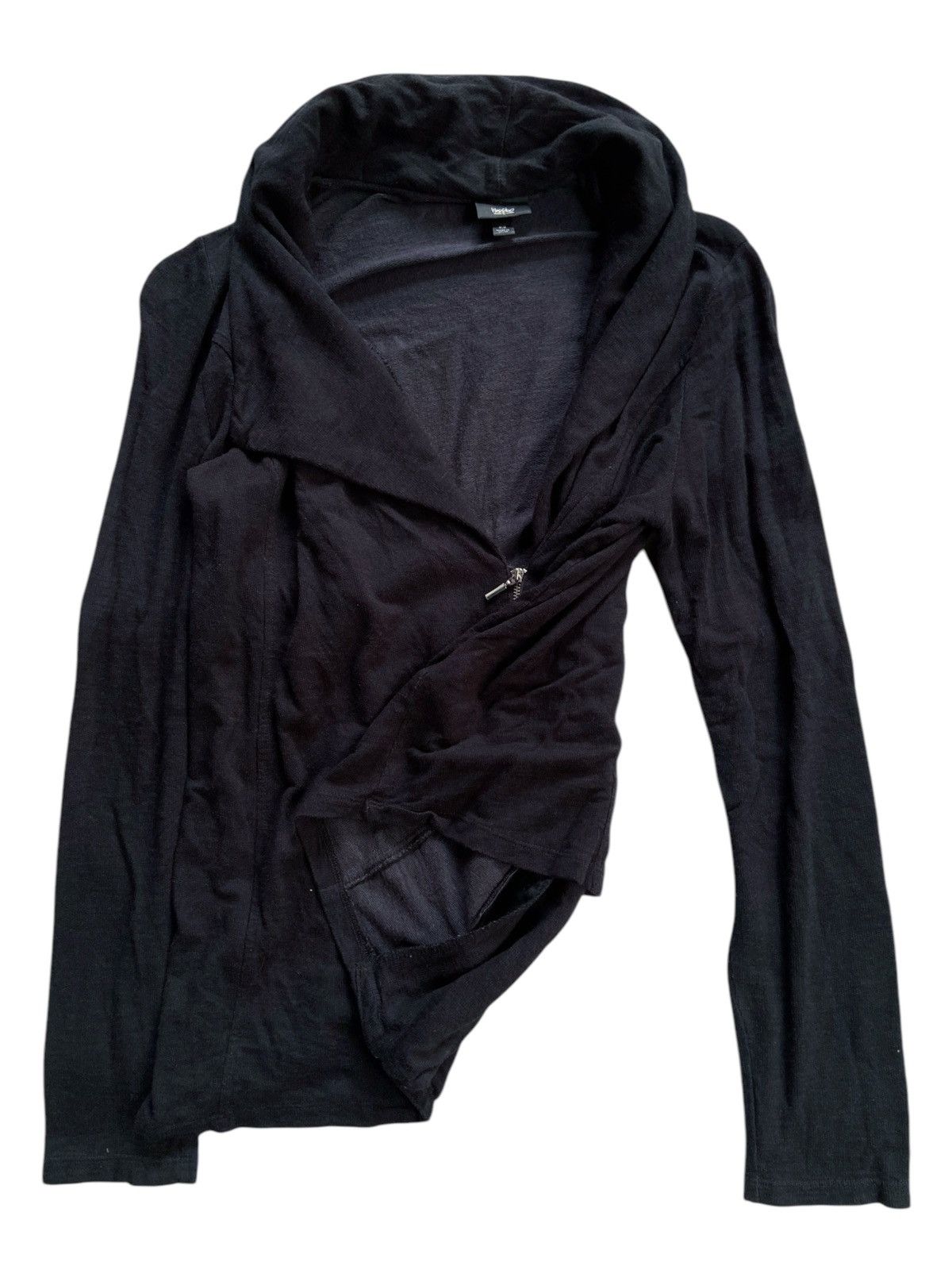 Japanese Brand JAPANESE MOSSIMO ASYMMETRICAL ZIP UP HOODIE Size US M / EU 48-50 / 2 - 3 Thumbnail