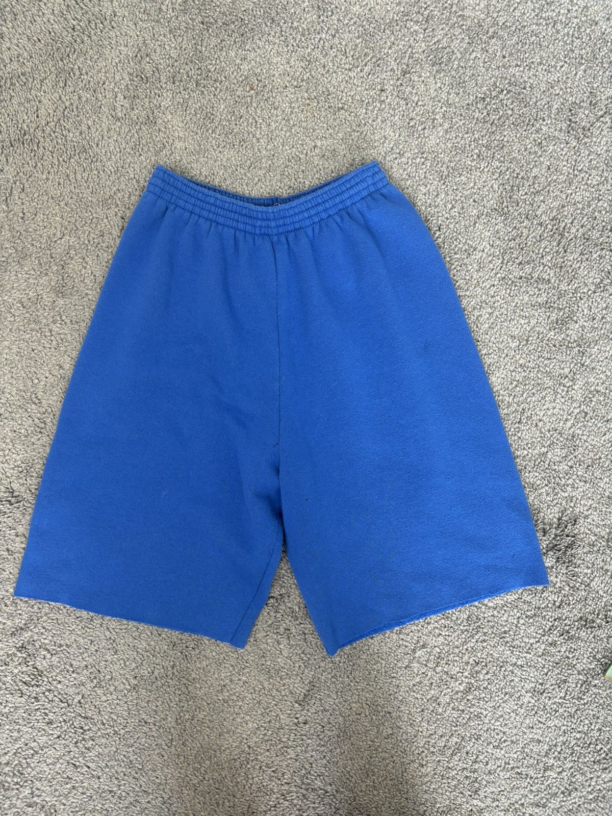 Tultex Vintage 90s blue tultex sweat shorts Size US 28 / EU 44 - 1 Thumbnail