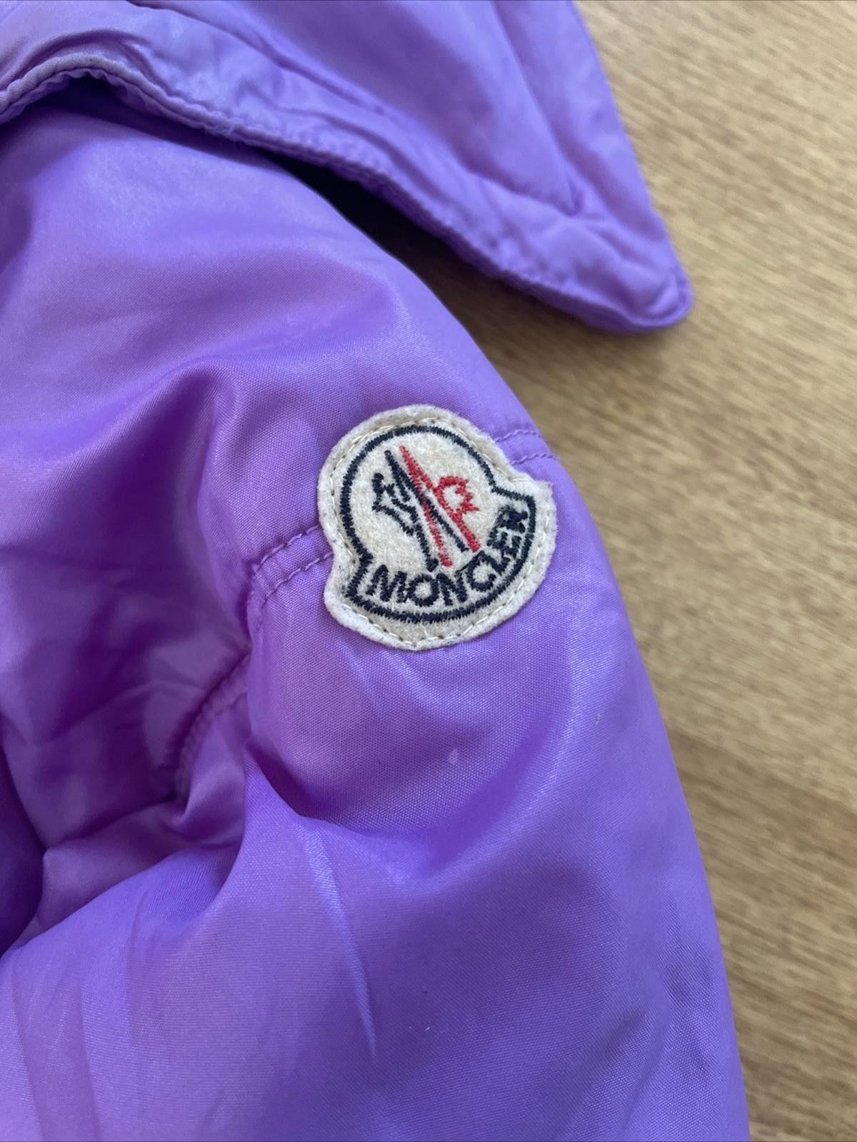 Moncler Vintage Moncler Woman’s Purple Puffer Jacket Size 2 Size M / US 6-8 / IT 42-44 - 11 Thumbnail