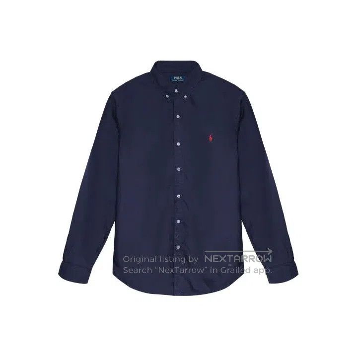 Polo Ralph Lauren Polo Ralph Lauren Logo Embroidered Oxford Long Sleeve Shirt Size US L / EU 52-54 / 3 - 1 Thumbnail