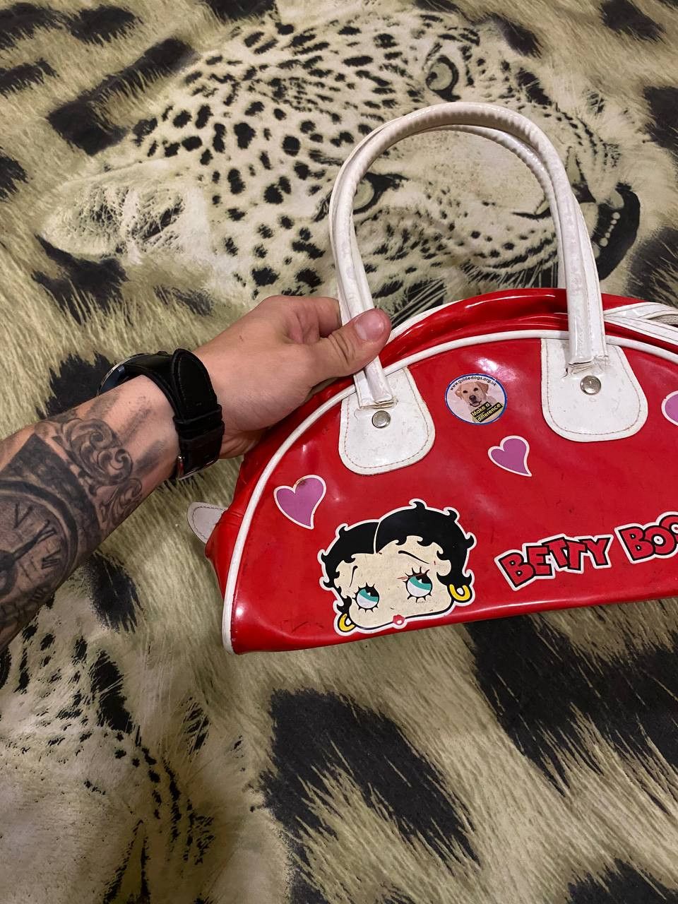 Vintage Betty Boop Red Bags & Handbags for Women Size ONE SIZE - 3 Thumbnail