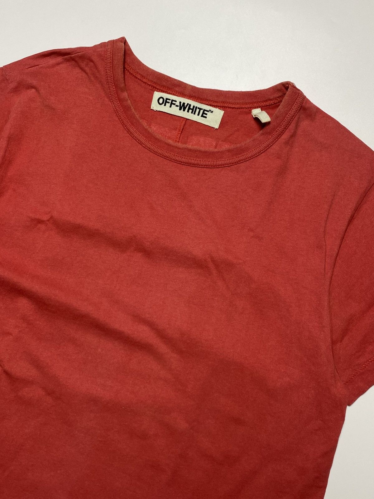 Off-White Off-White - OG Brushed Diagonal T-Shirt Size US M / EU 48-50 / 2 - 10 Thumbnail