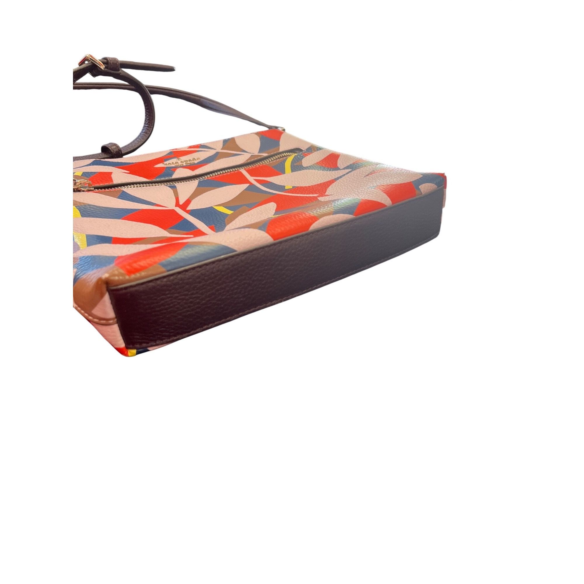 Kate Spade Kate Spade NY woms blue red floral crossbody handbag 9.5"x10 Size ONE SIZE - 5 Thumbnail