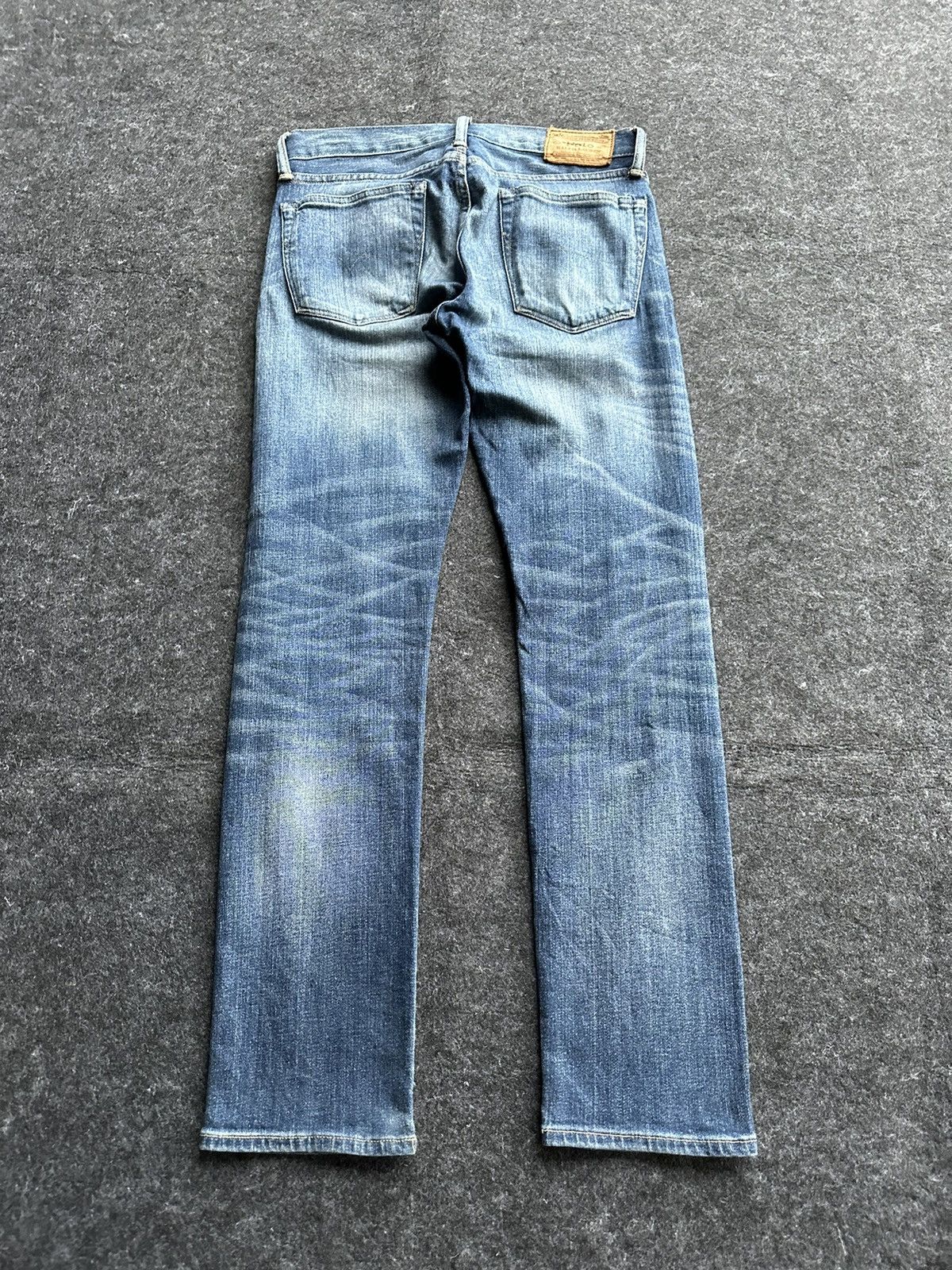 Polo Ralph Lauren Vintage Polo Ralph Lauren Slim Fit Denim 28x30 D415 Size US 28 / EU 44 - 6 Thumbnail