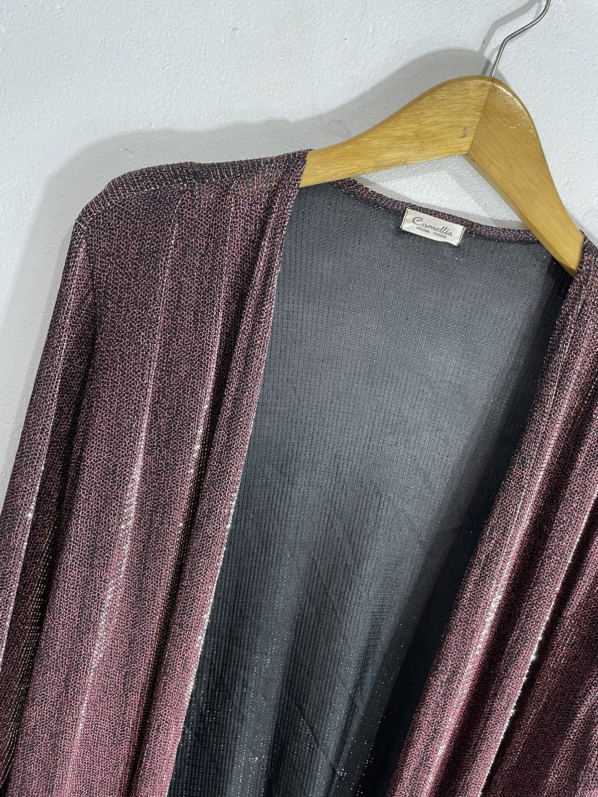 Issey Miyake Undefined Glitter Cloaks Capes ,style issey outer Size US L / EU 52-54 / 3 - 3 Thumbnail