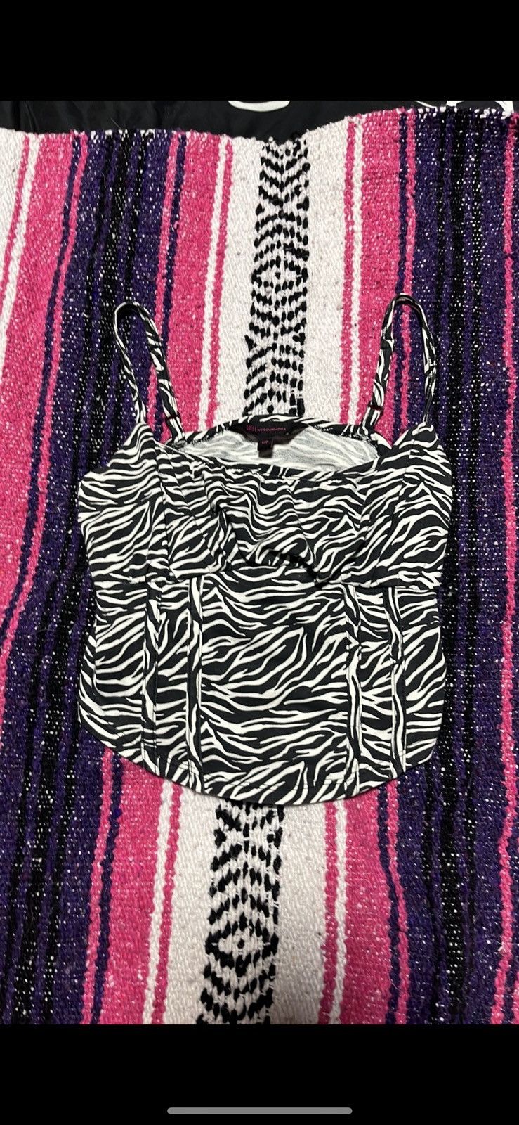 Other zebra small tank Size S / US 4 / IT 40 - 2 Thumbnail