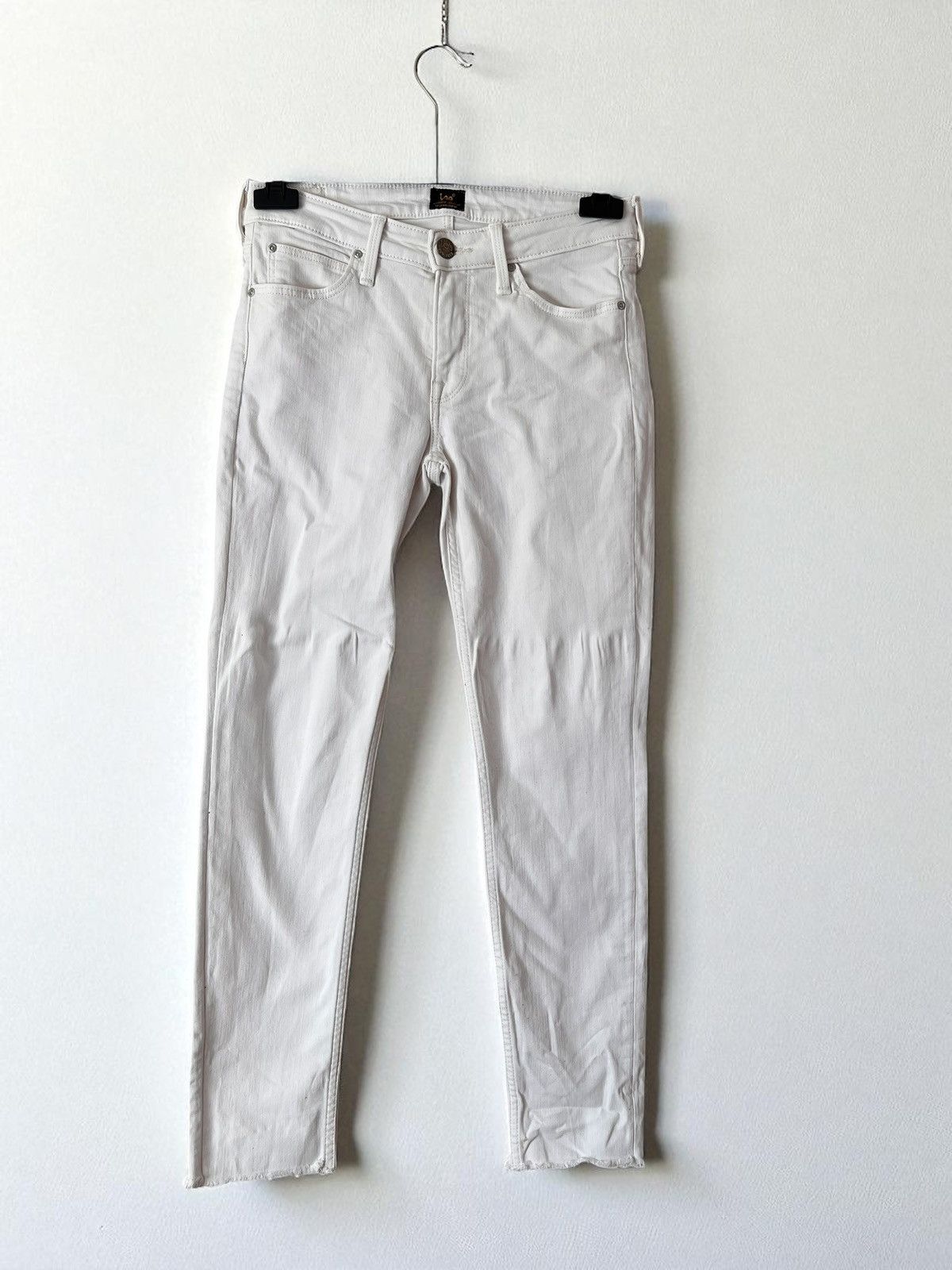 Lee Lee Scarlett white skinny jeans size W28 L31 Size 28" / US 6 / IT 42 - 1 Thumbnail