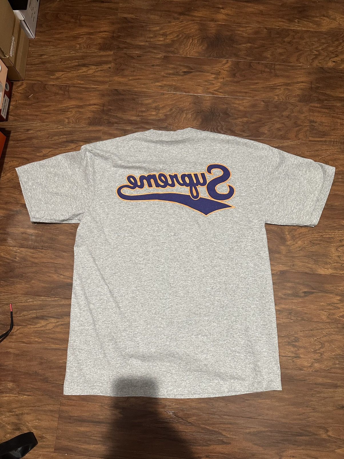 Supreme Supreme Backwards Tee Size US M / EU 48-50 / 2 - 1 Thumbnail